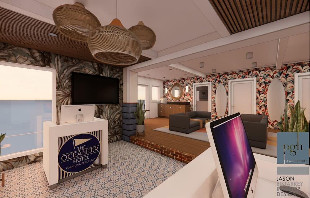 Oceaneer interior in Carolina Beach, NC — gallery photo 2