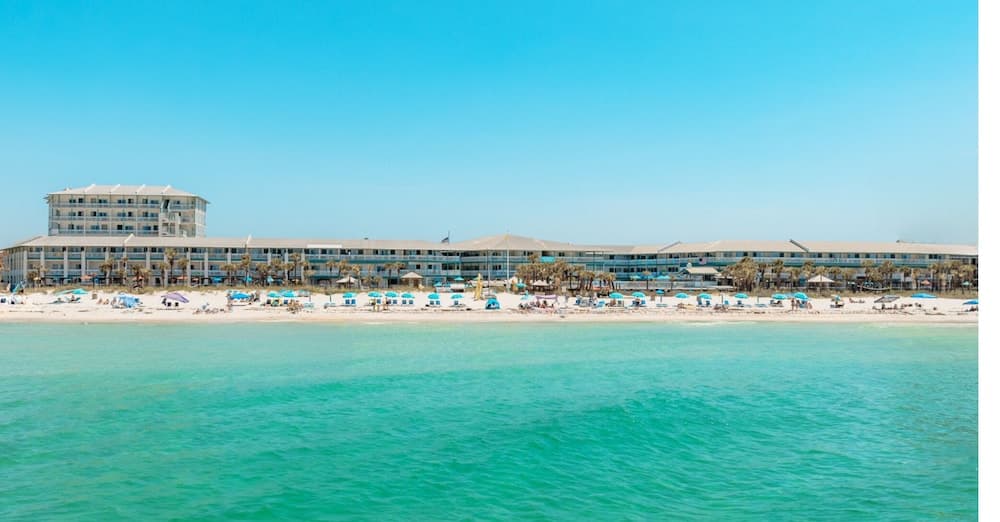 Sandpiper Beacon Beach Resort featured exterior or lobby in Panama City Beach, FL — similar hotel