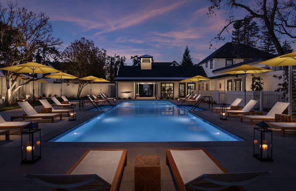 MacArthur Place Hotel & Spa property views in Sonoma, CA — gallery photo 3