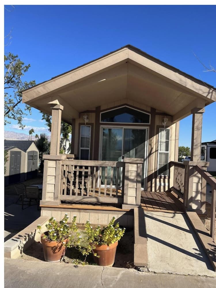 Shadow Hills RV Resort exterior or lobby in Indio, CA — main listing photo