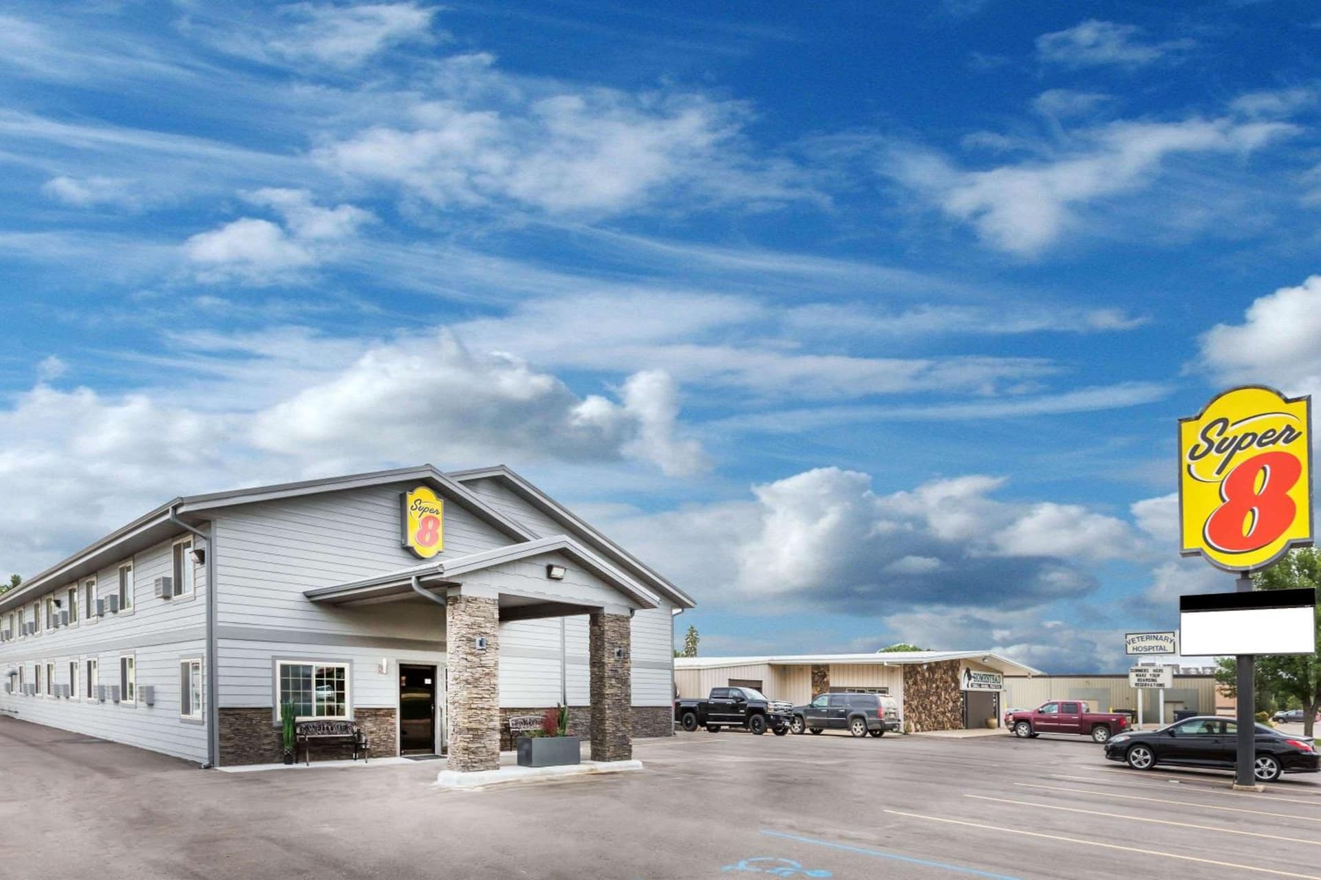 Super 8 by Wyndham Spencer featured exterior or lobby in Spencer, IA — similar hotel