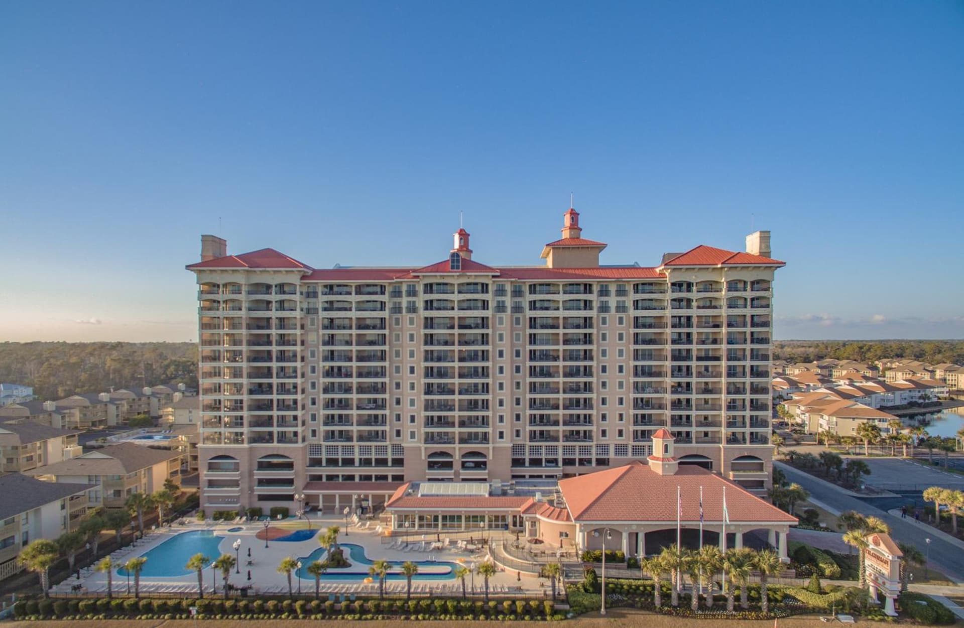 Tilghman Beach and Golf Resort property views in Myrtle Beach, SC — gallery photo 3