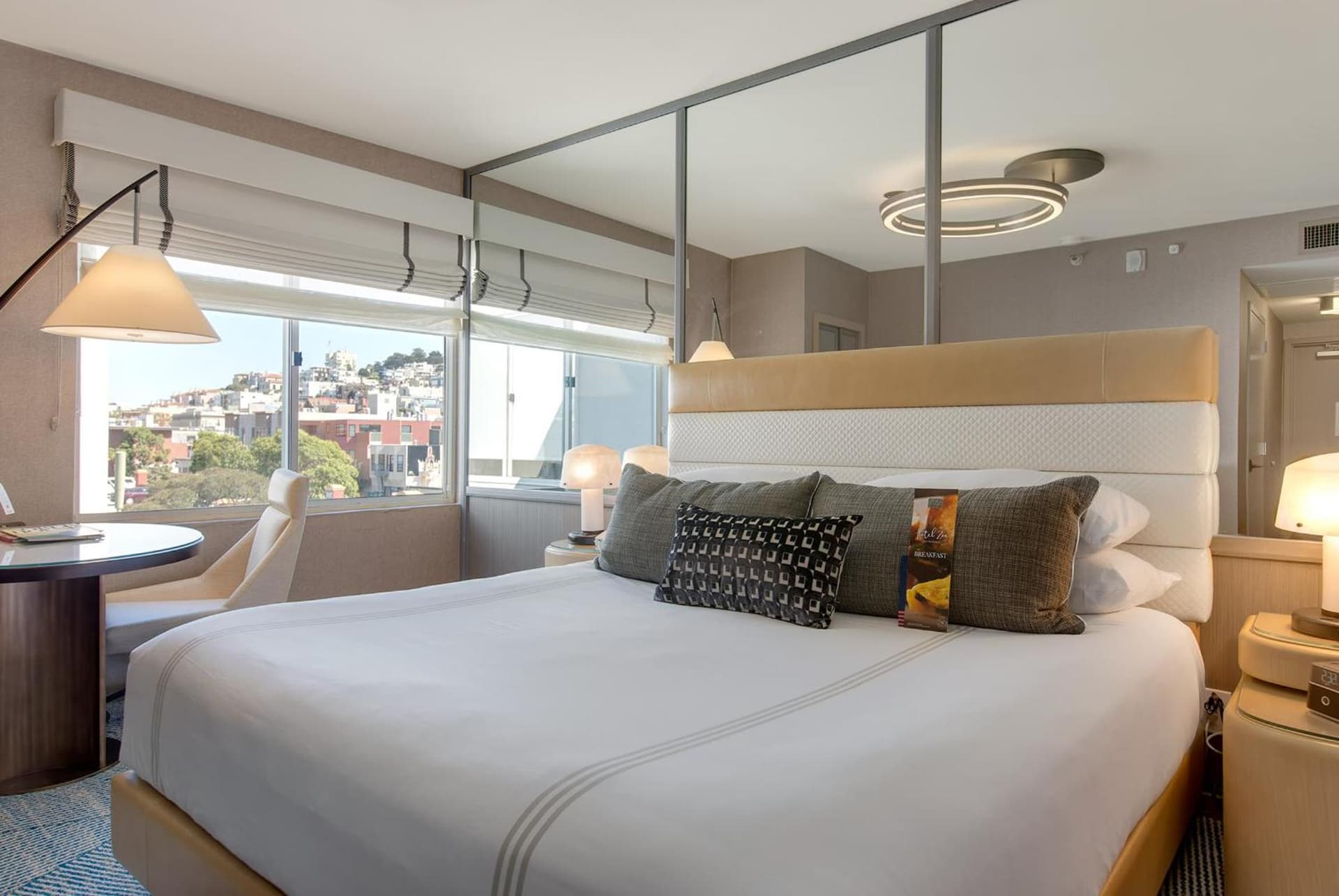 Deluxe King  at Hotel Zoe Fisherman's Wharf in San Francisco, CA