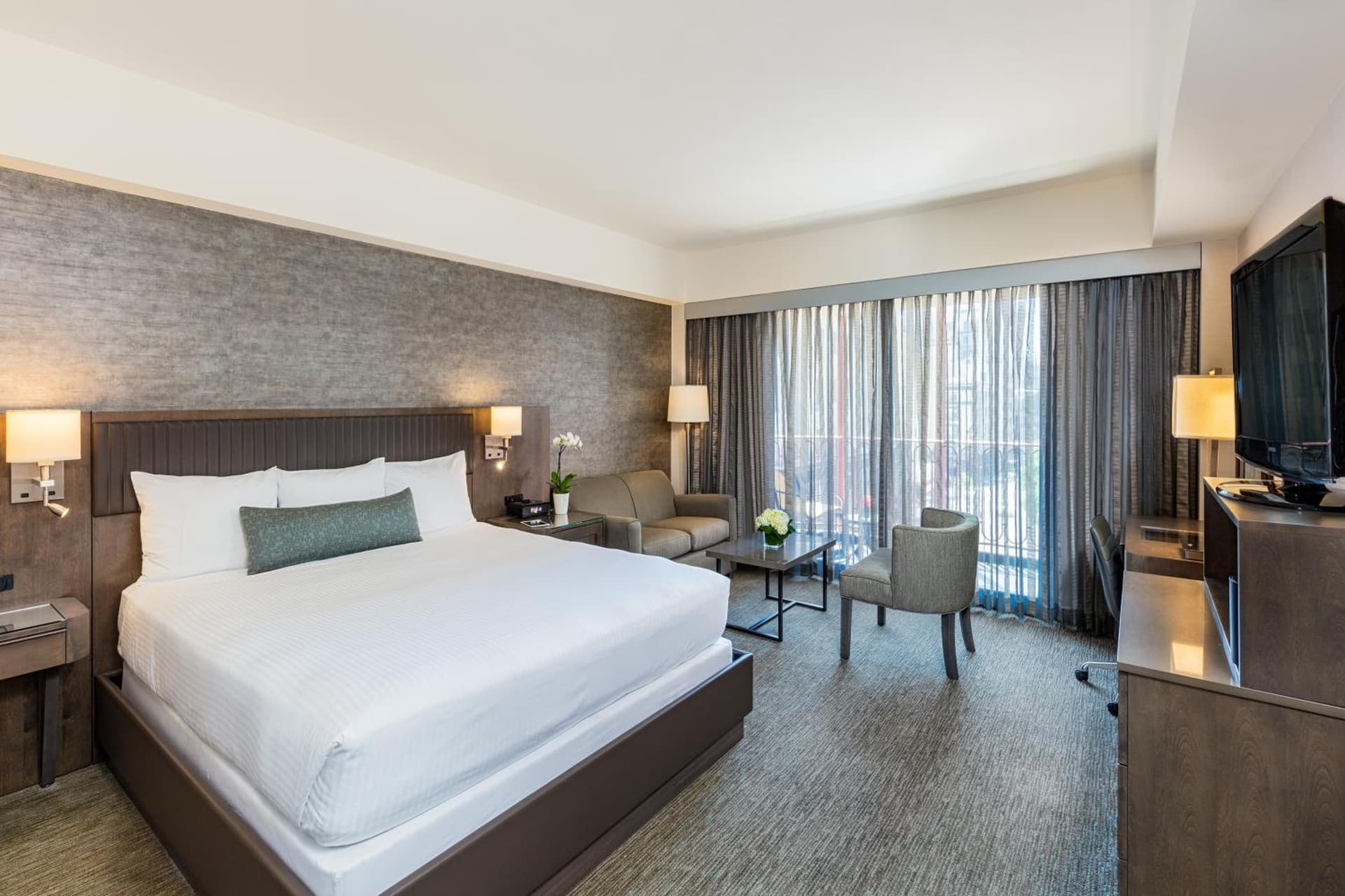 Premier King Room at Handlery Union Square Hotel in San Francisco, CA