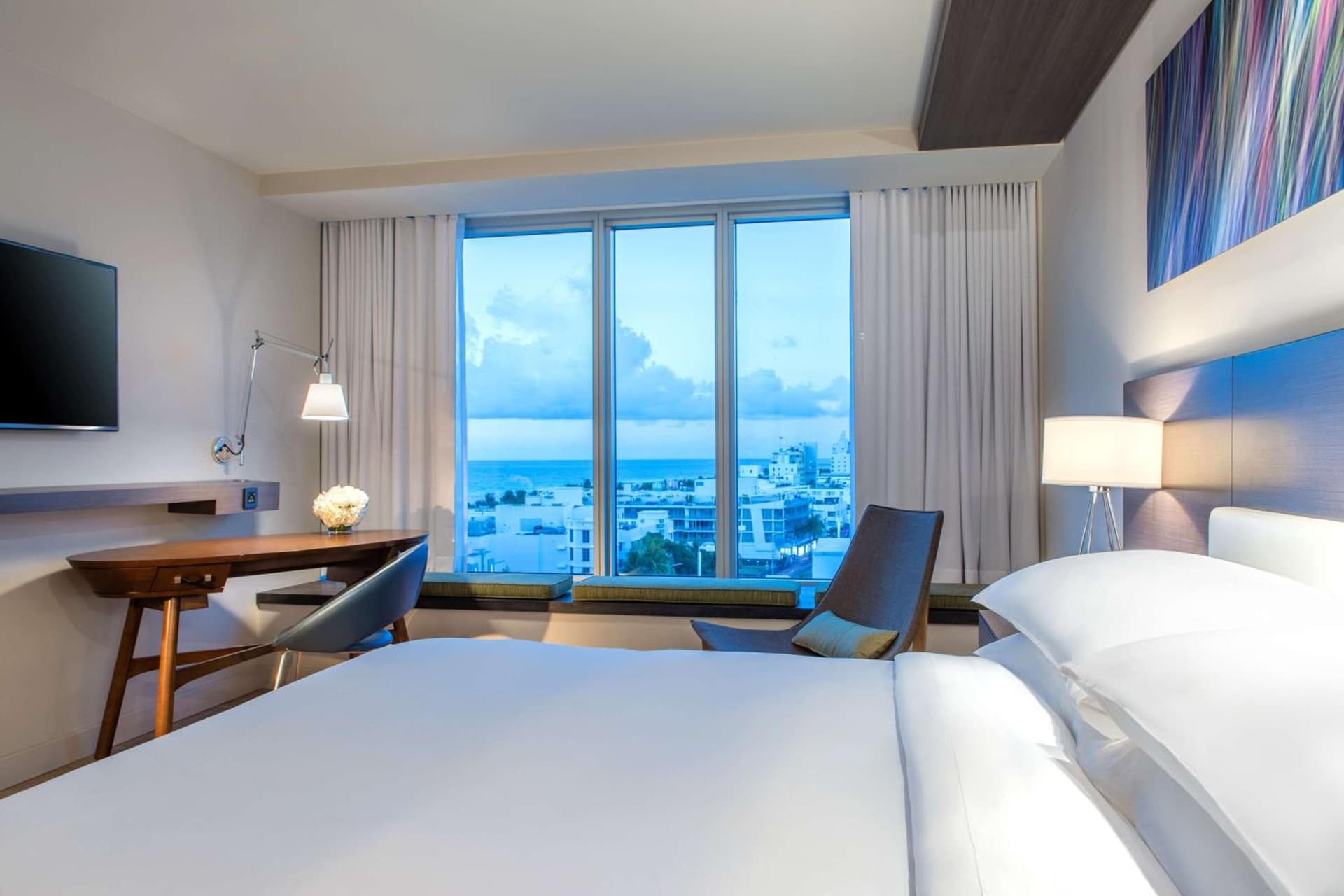 King Room with Ocean View at Hyatt Centric South Beach Miami in Miami Beach, FL
