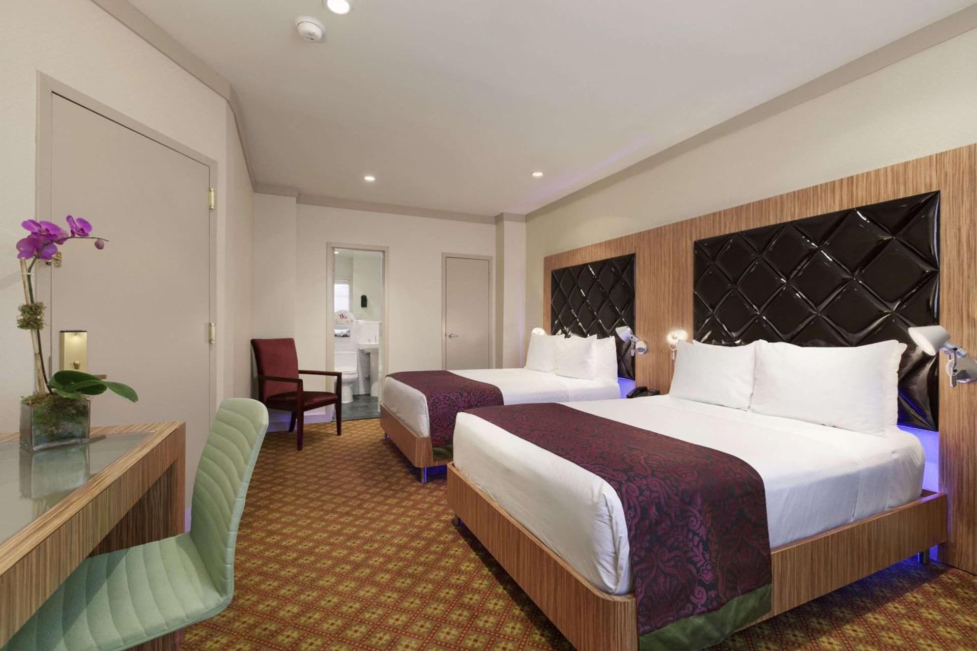  Silver, 2 Full Beds at Night Hotel Broadway in New York, NY