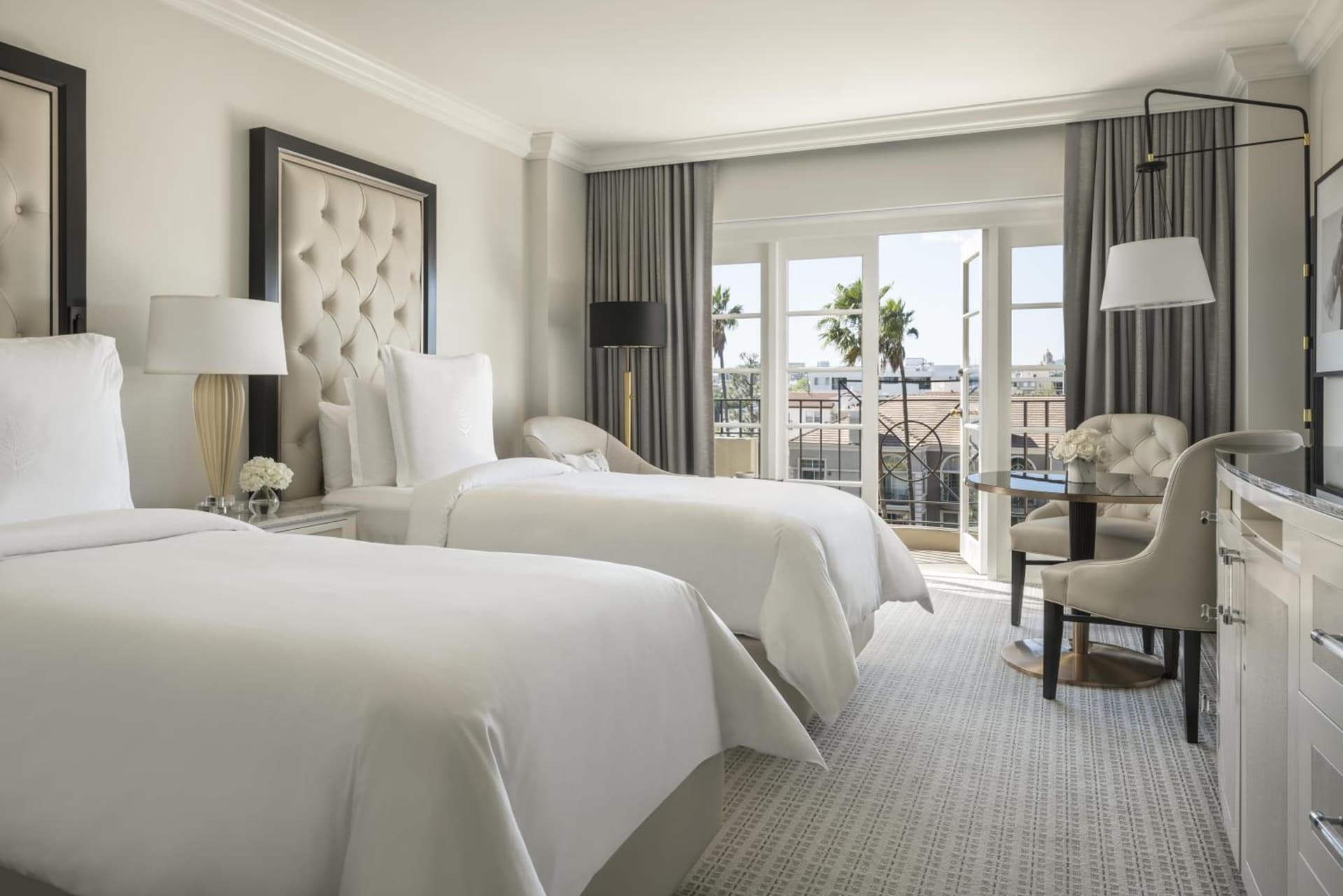 Deluxe Twin Room with Balcony - Accessible at Four Seasons Hotel Los Angeles at Beverly Hills in Los Angeles, CA