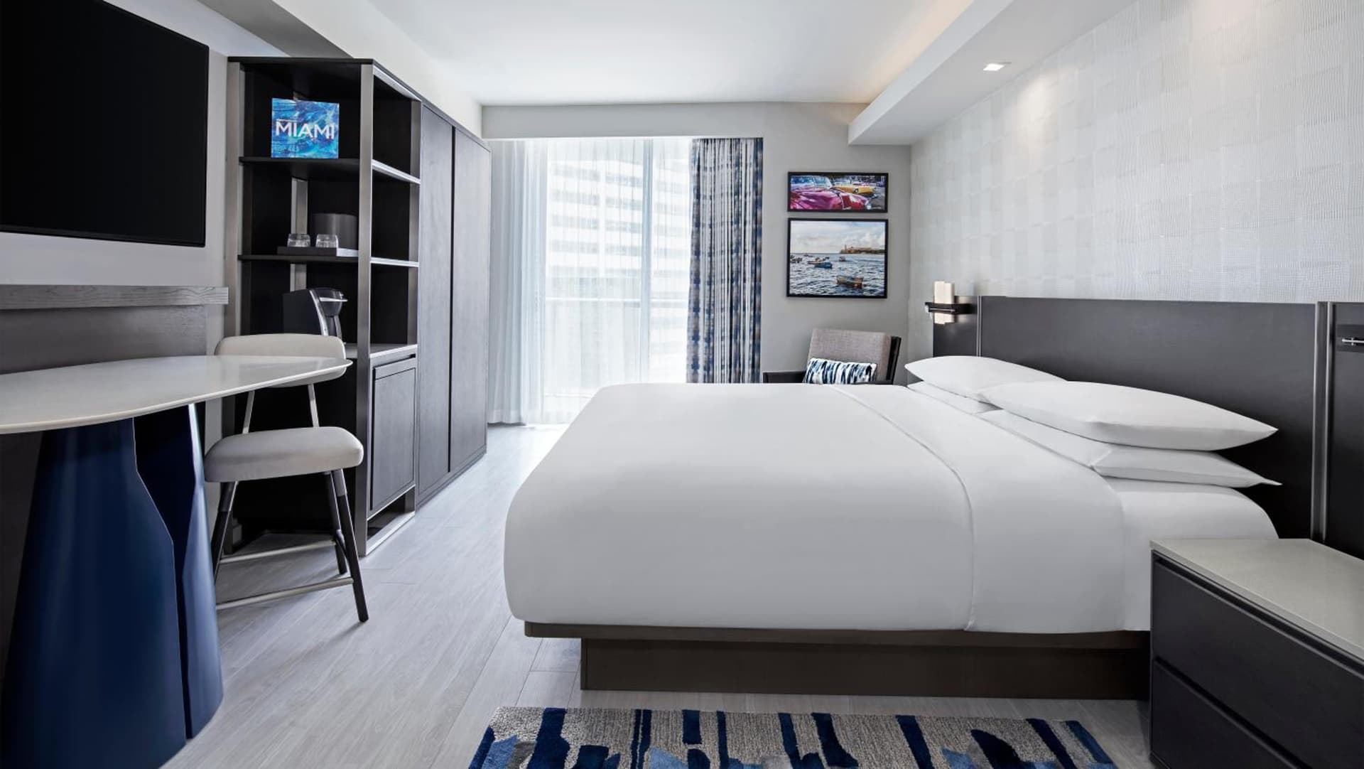 King Room with Balcony at Hyatt Centric Brickell Miami in Miami, FL