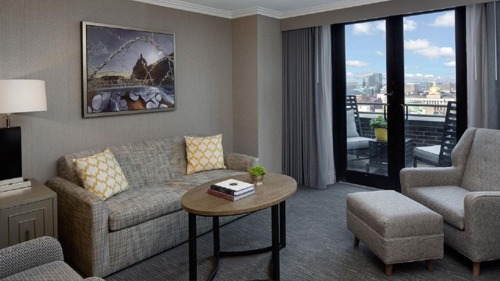 Terrace Suite at Hyatt Regency Boston in Boston, MA
