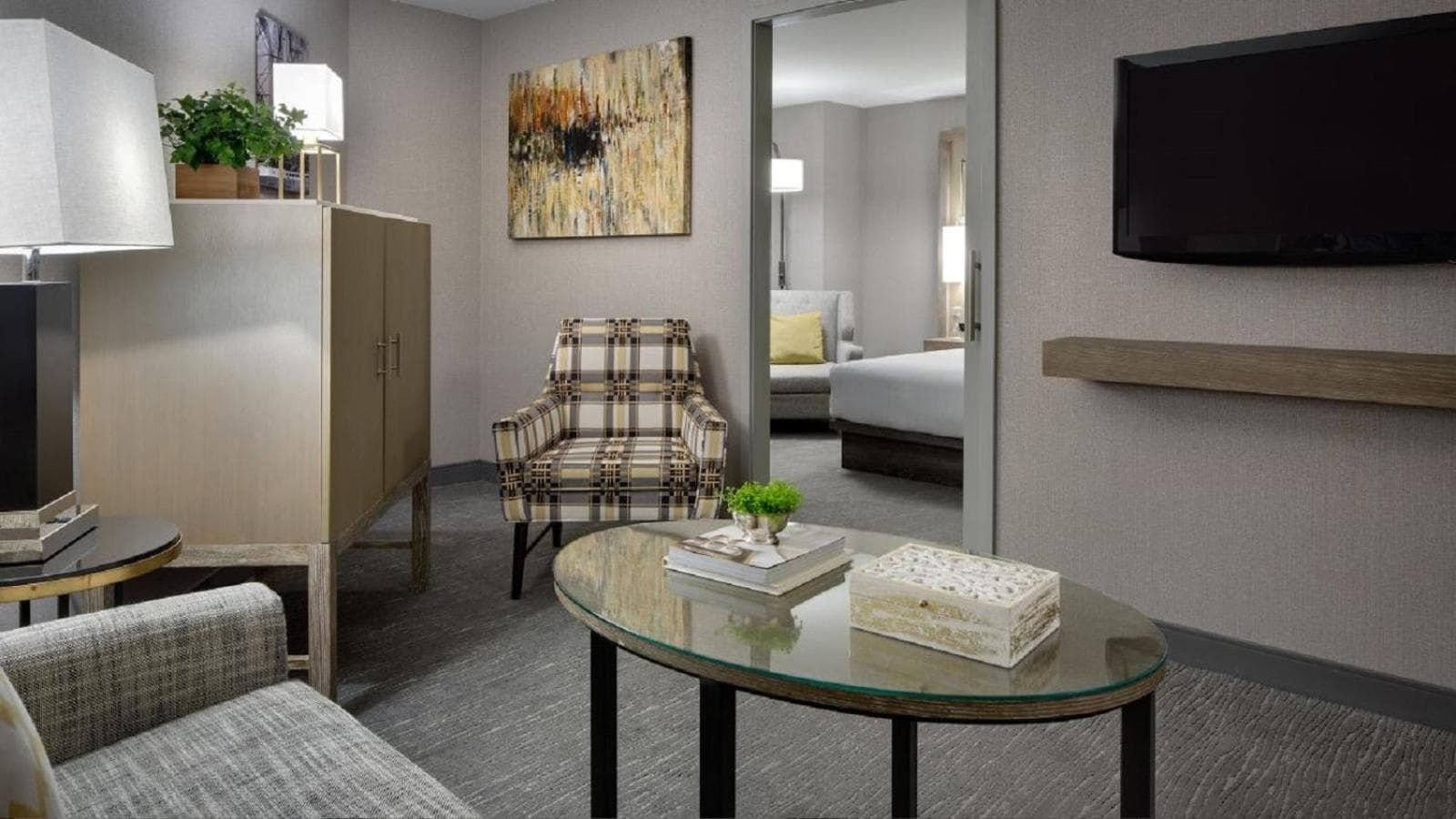 Junior Suite at Hyatt Regency Boston in Boston, MA