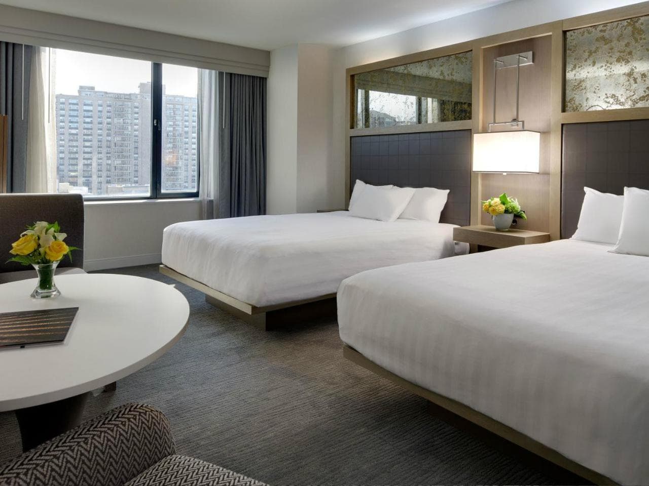 Queen Room with Two Queen Beds and Accessible Tub - Disability Access at Hyatt Regency Boston in Boston, MA