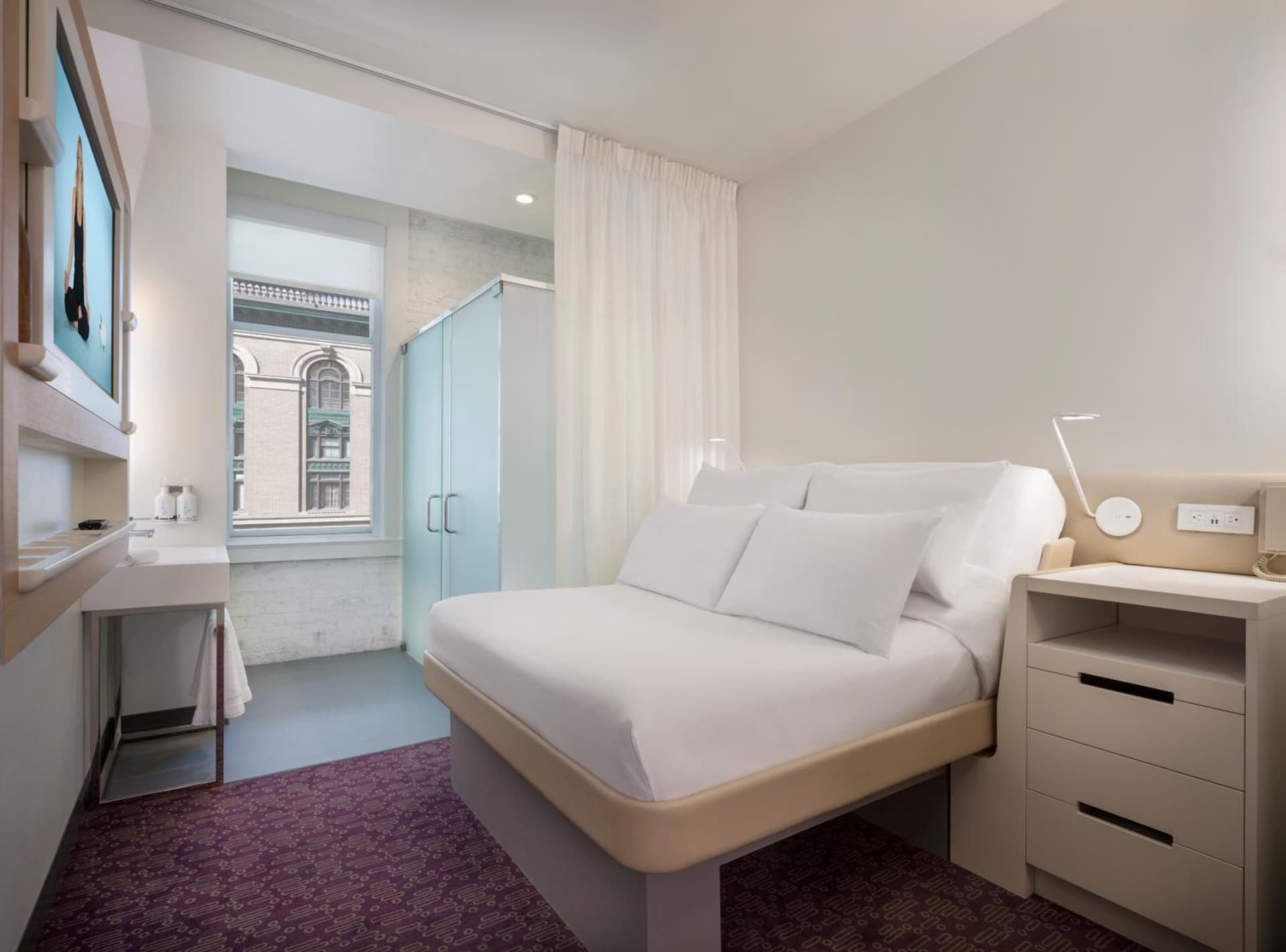 Premium Queen Plus  at Yotel San Francisco in San Francisco, CA