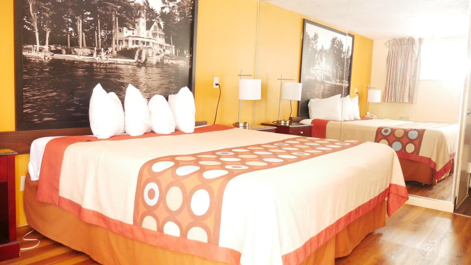 King Room at Super 8 by Wyndham North Bergen NJ/NYC Area in North Bergen