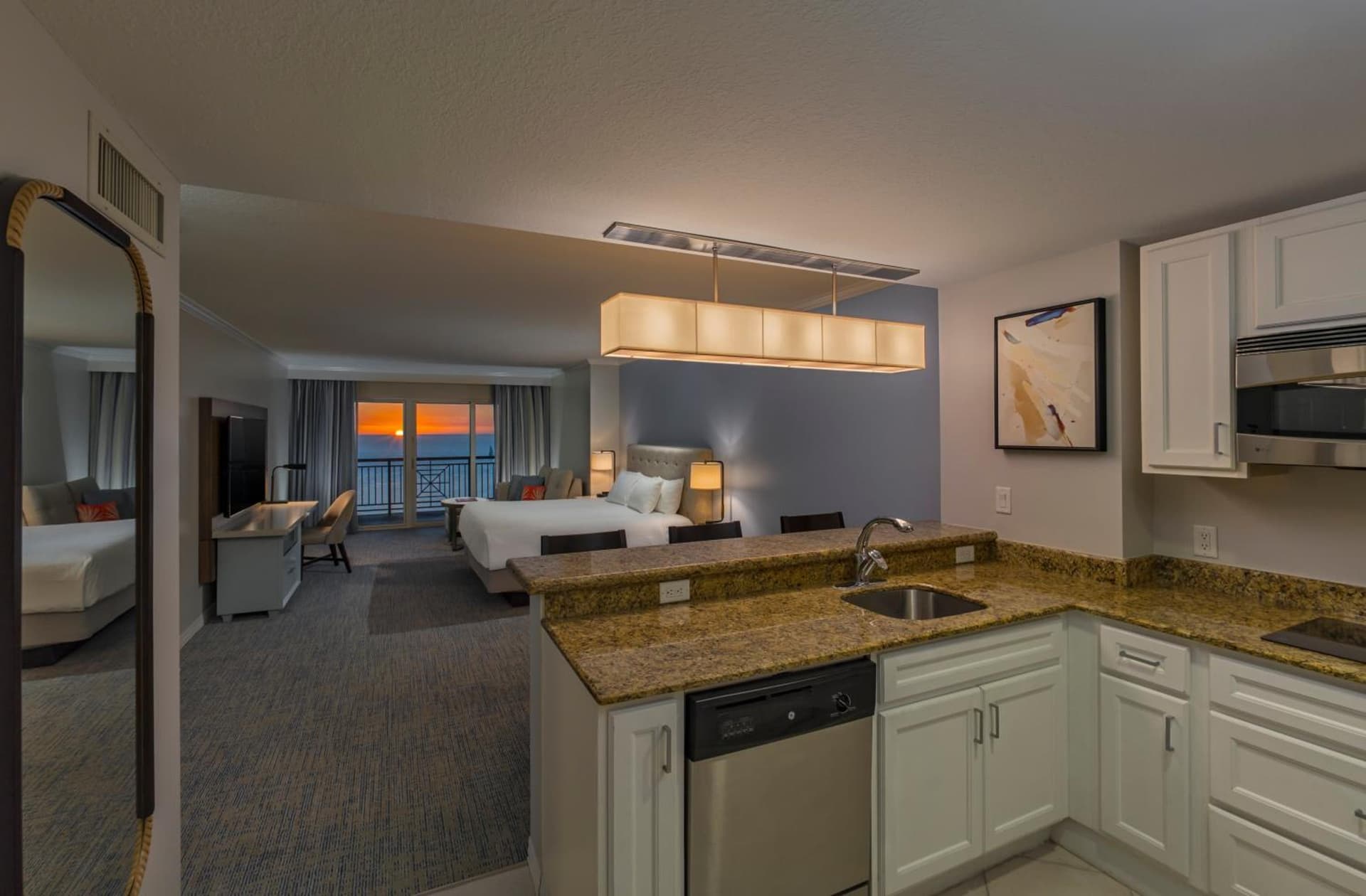 Premier King Room with Ocean View and Kitchenette at Hyatt Regency Clearwater Beach Resort & Spa in Clearwater Beach, FL