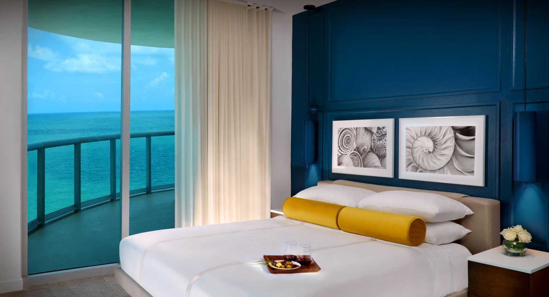 Partial Ocean View King at Sole Miami, A Noble House Resort in Miami Beach, FL
