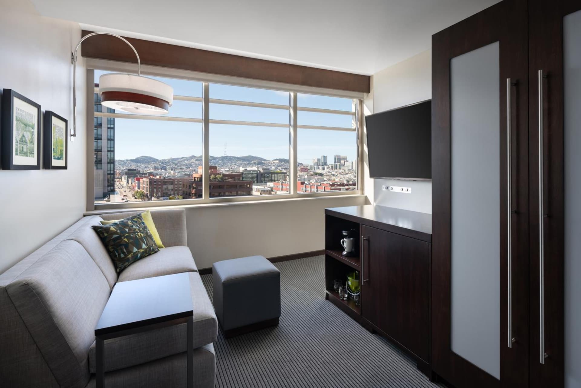 One-Bedroom King Suite with Sofa Bed at Hyatt Place San Francisco/Downtown in San Francisco, CA