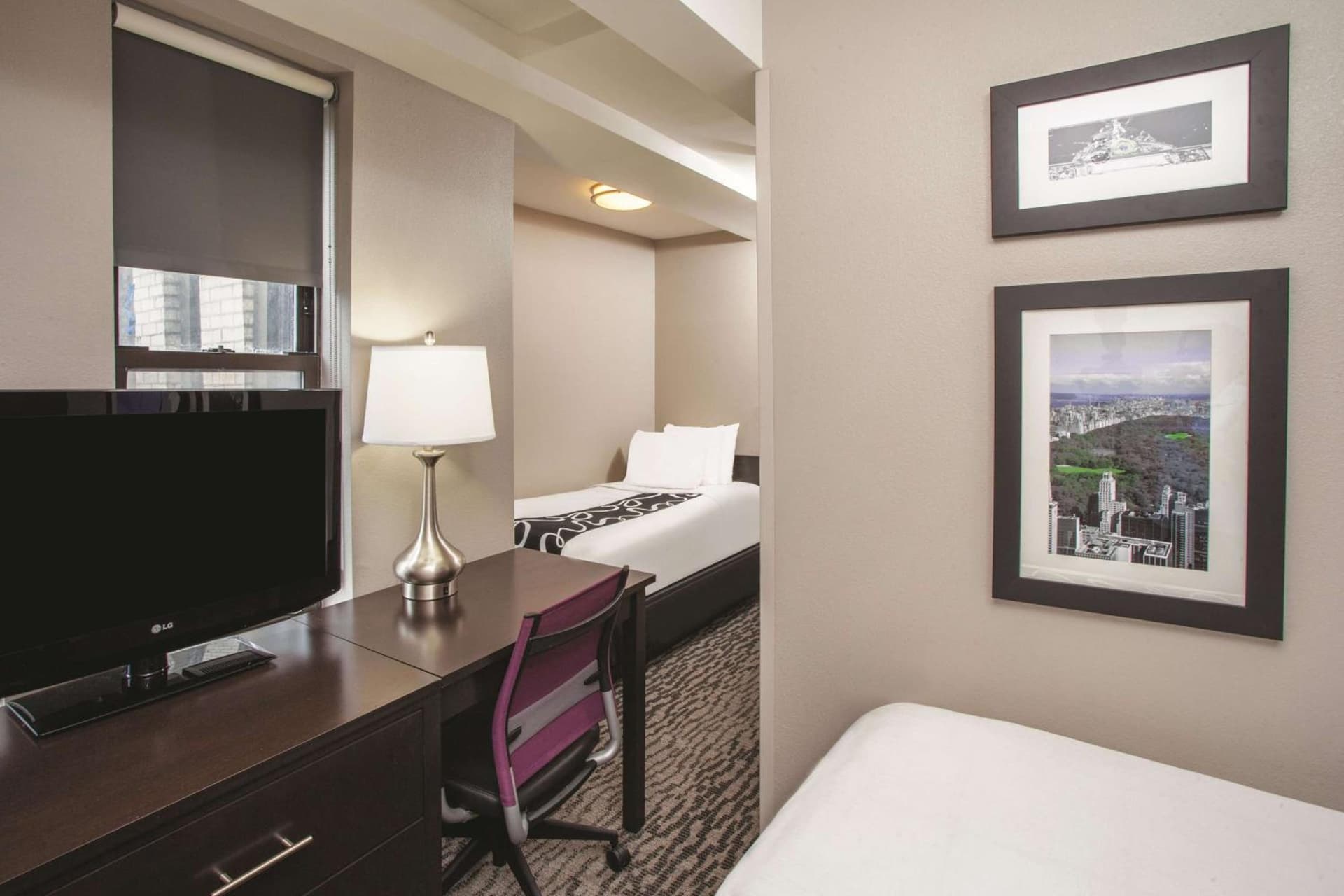 One Twin and One Full Bedroom at La Quinta by Wyndham New York City Central Park in New York, NY