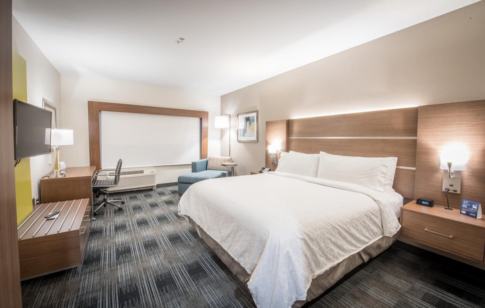 King Room with Roll-In Shower - Disability Access at Holiday Inn Express & Suites - Houston Westchase - Westheimer by IHG in Houston, TX