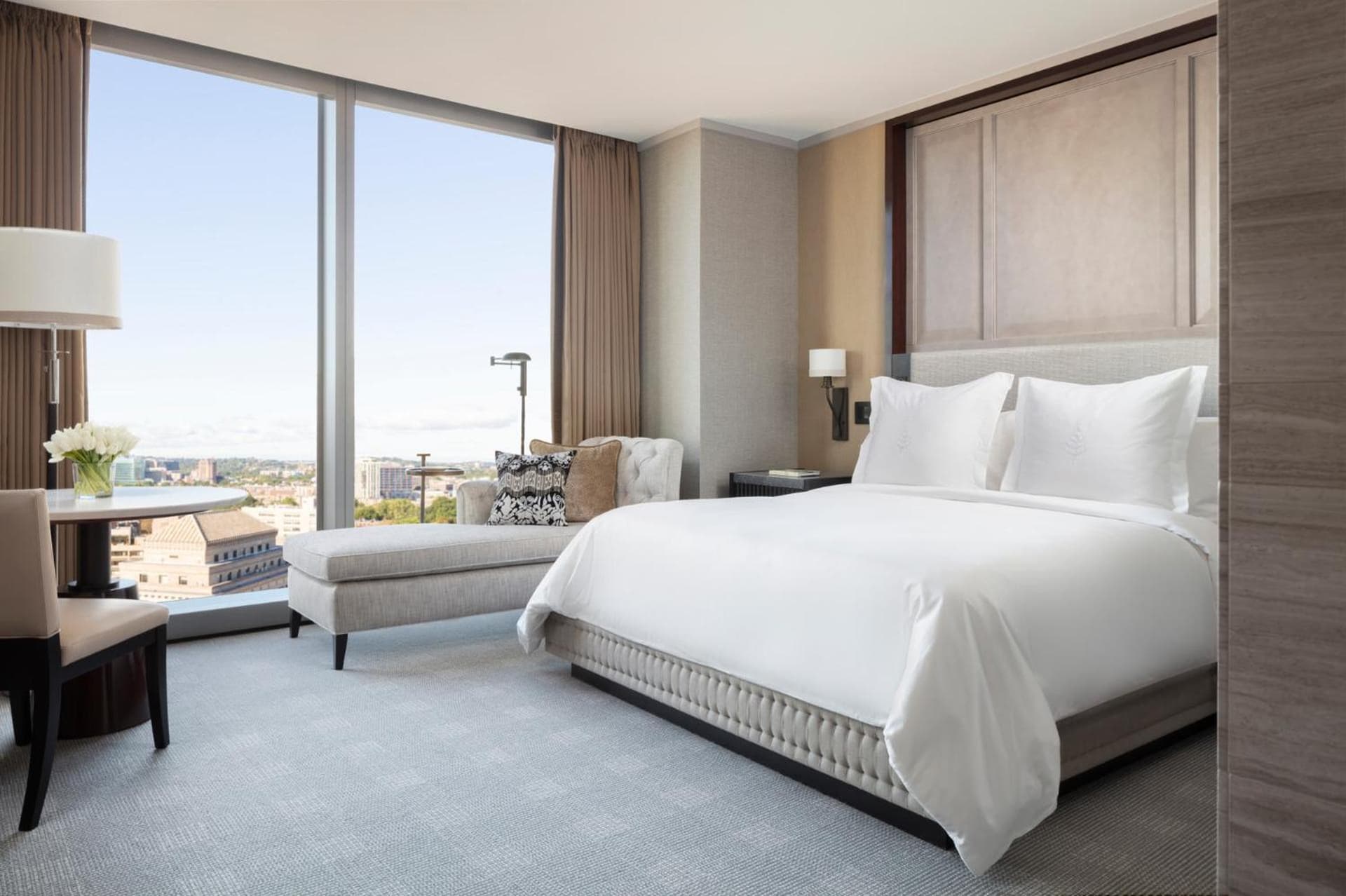 Deluxe King Room at Four Seasons Hotel One Dalton Street, Boston in Boston, MA