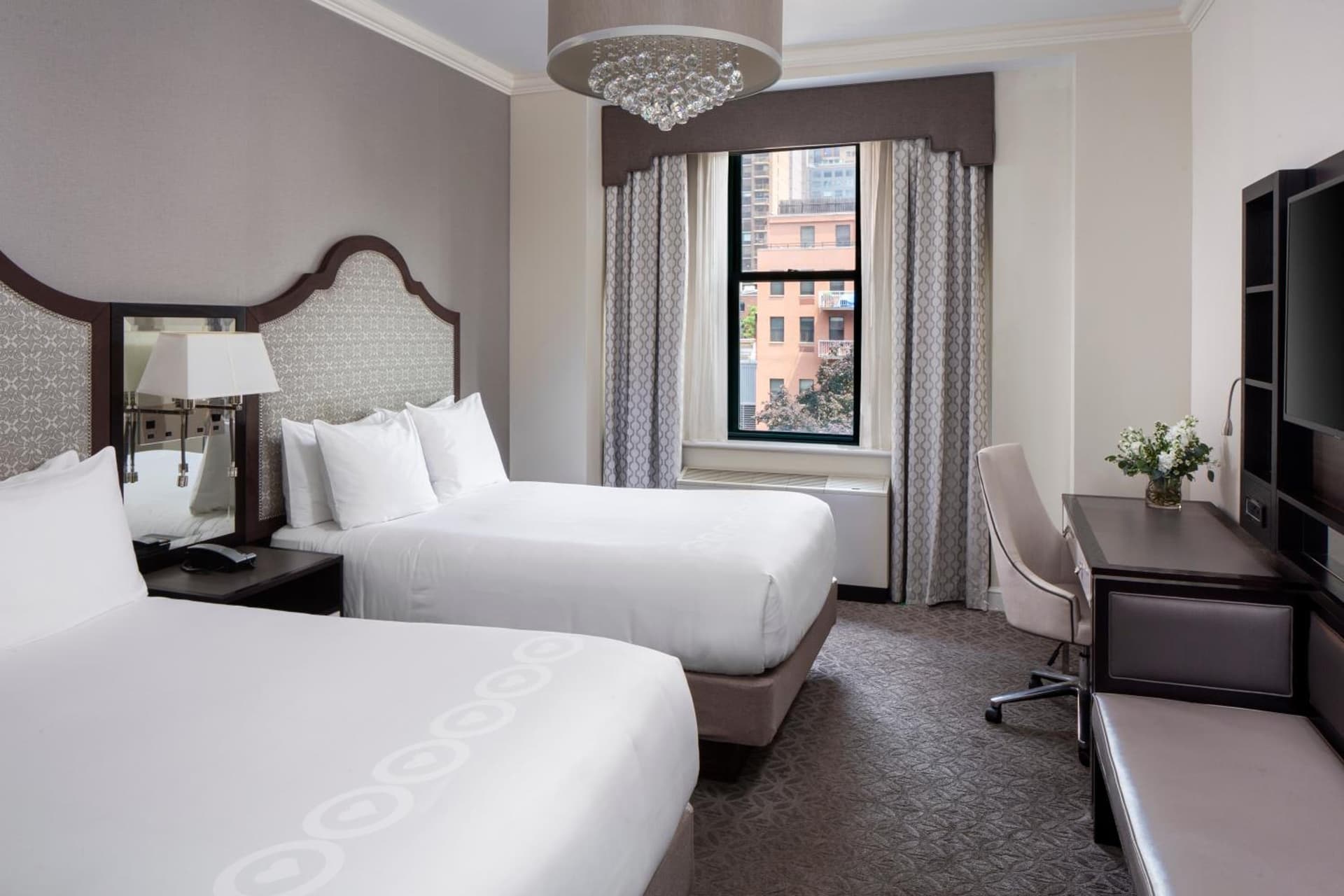 Double Room with Two Double Beds and City View  at Park South Hotel, part of JdV by Hyatt in New York, NY