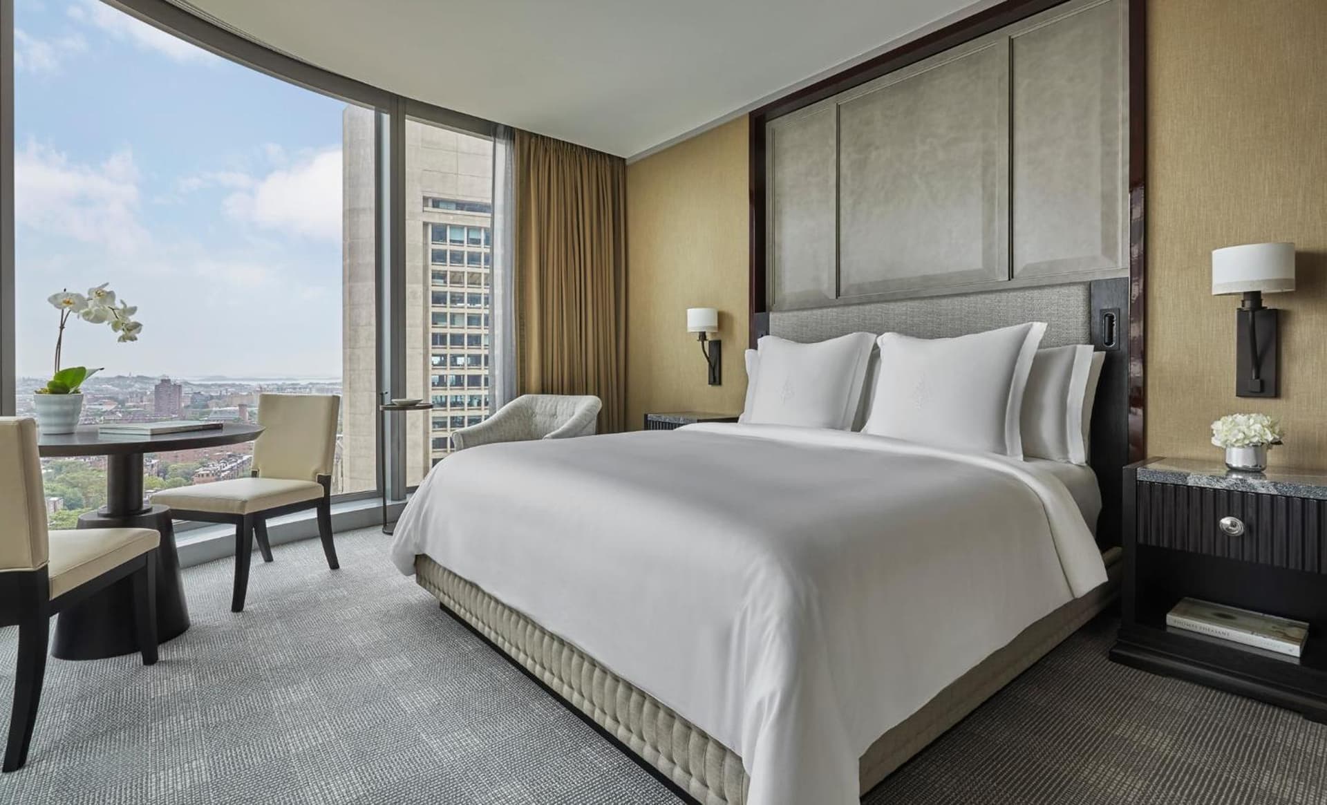 Premier King Room at Four Seasons Hotel One Dalton Street, Boston in Boston, MA