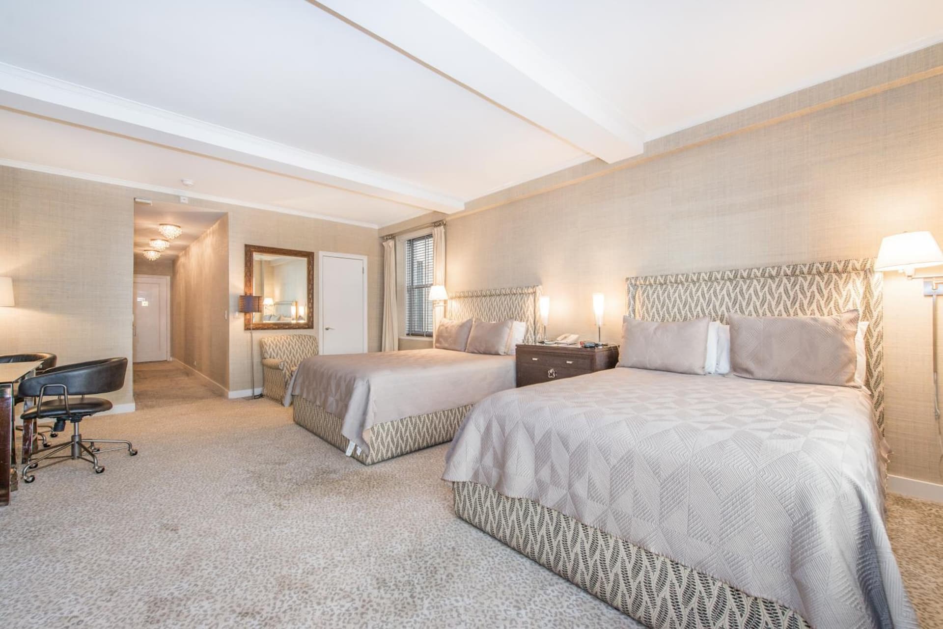 One-Bedroom Suite with Two Queen Beds at Lombardy Hotel in New York, NY