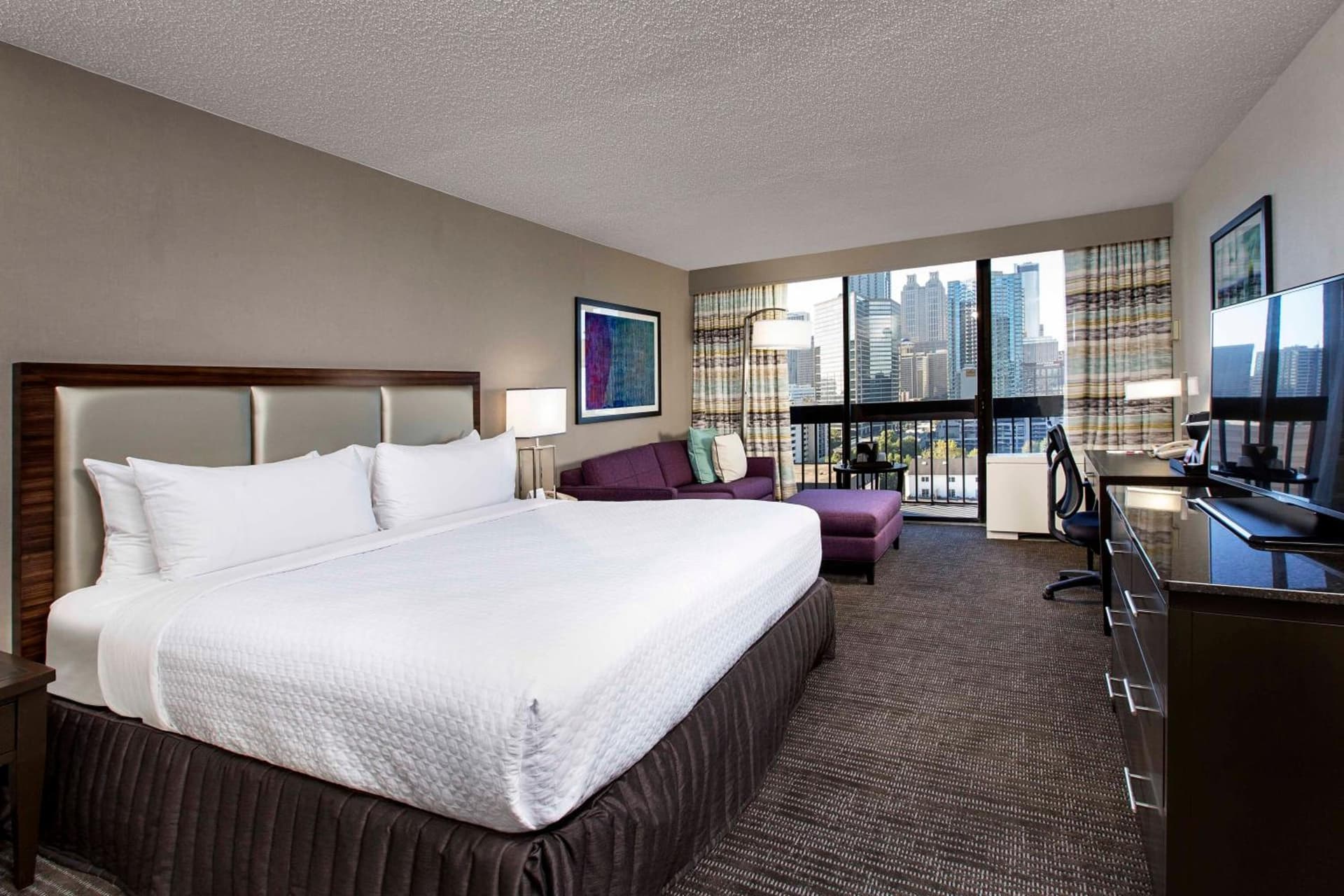 Standard King Room at Peachtree Hotel Midtown Atlanta in Atlanta, GA