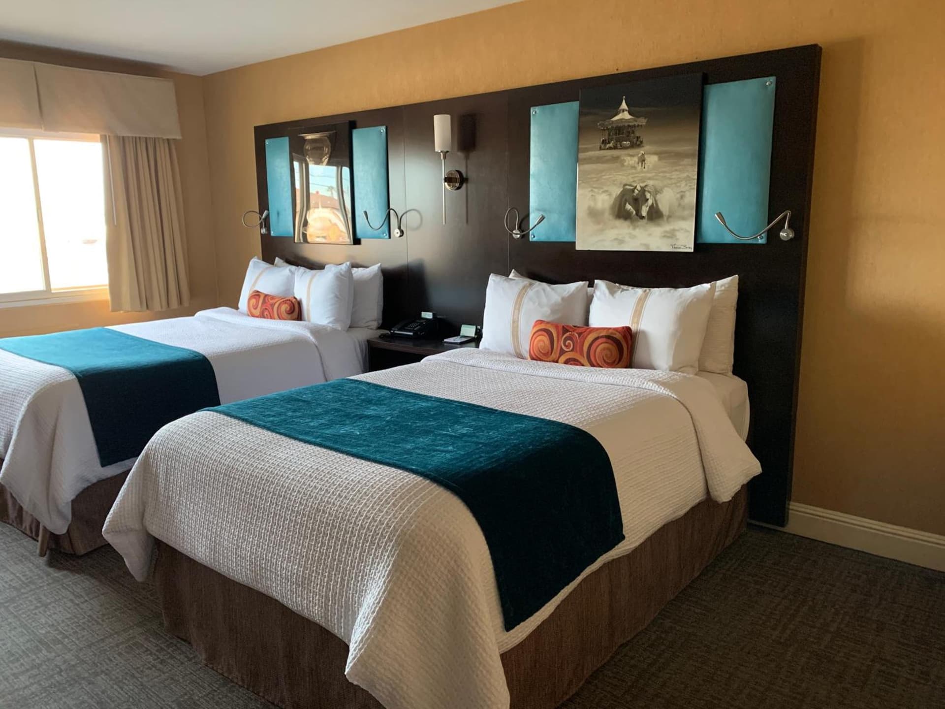 Traditional Double Room with Two Double Beds at The Dylan Hotel at SFO in Millbrae, CA