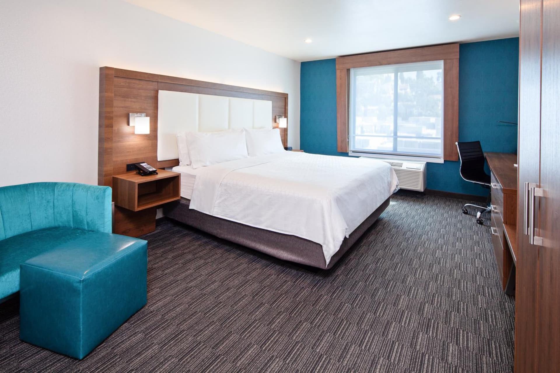 Standard Queen Room at Holiday Inn Express Hollywood Walk of Fame by IHG in Los Angeles, CA