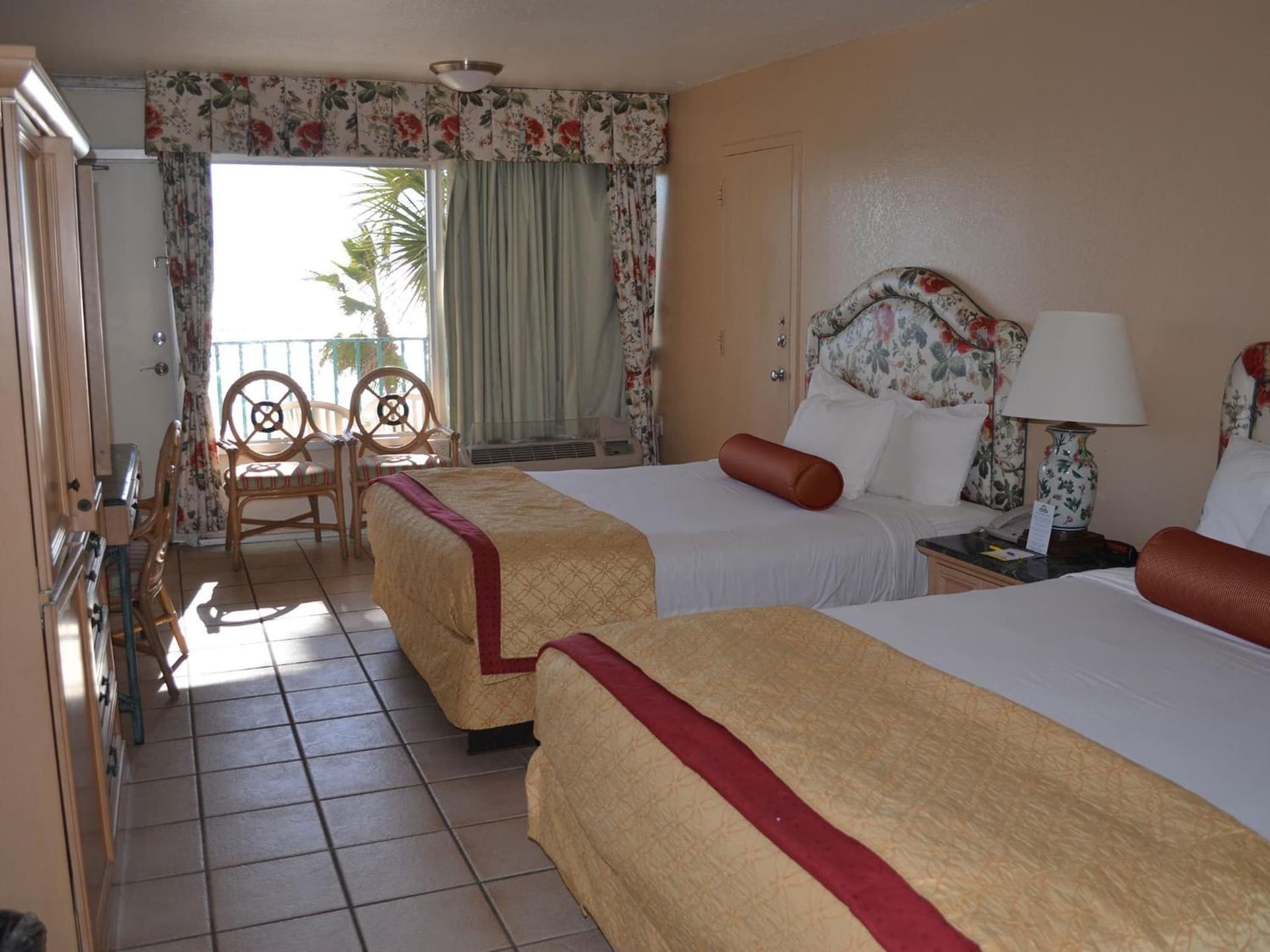 Family Suite with Two Queen Beds and Sofa Bed - Non-Smoking at Days Inn by Wyndham Panama City Beach Beachfront Resort in Panama City Beach, FL