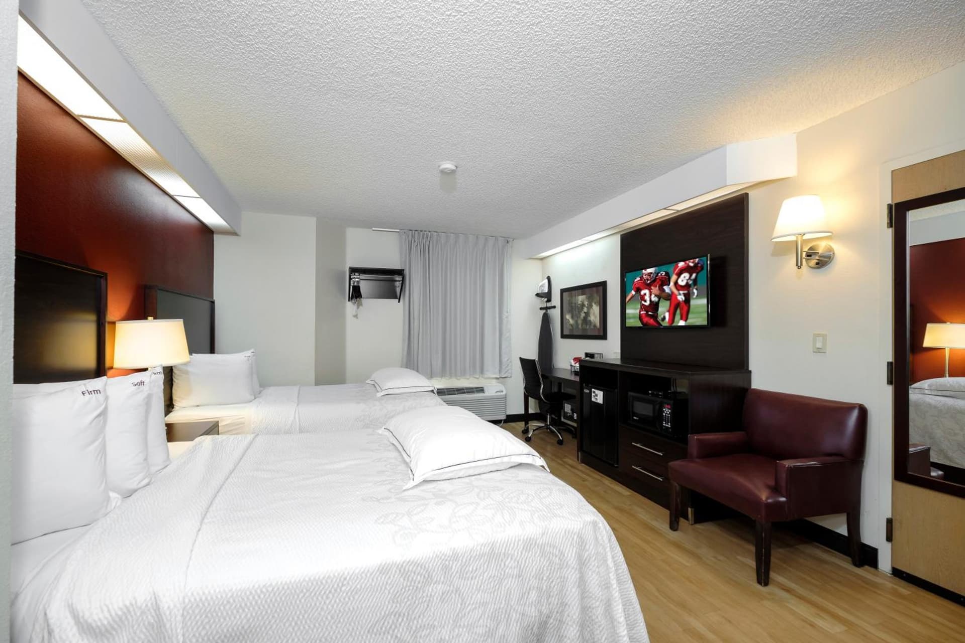 Premium Double Room with Two Double Beds Pool Side Smoke Free at Red Roof Inn PLUS+ Palm Coast in Palm Coast, FL