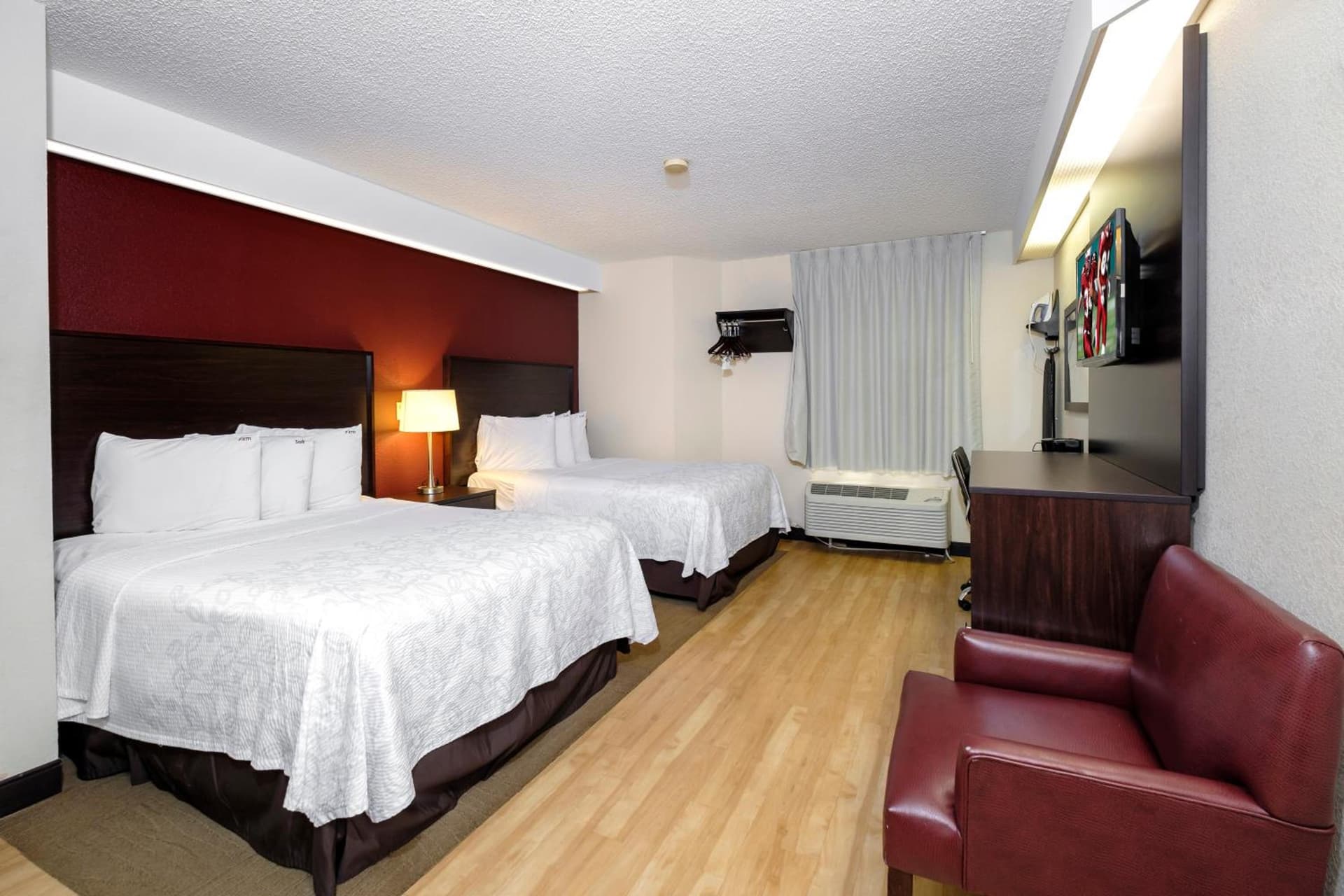 Deluxe Double Room with Two Double Beds Smoke Free at Red Roof Inn PLUS+ Palm Coast in Palm Coast, FL