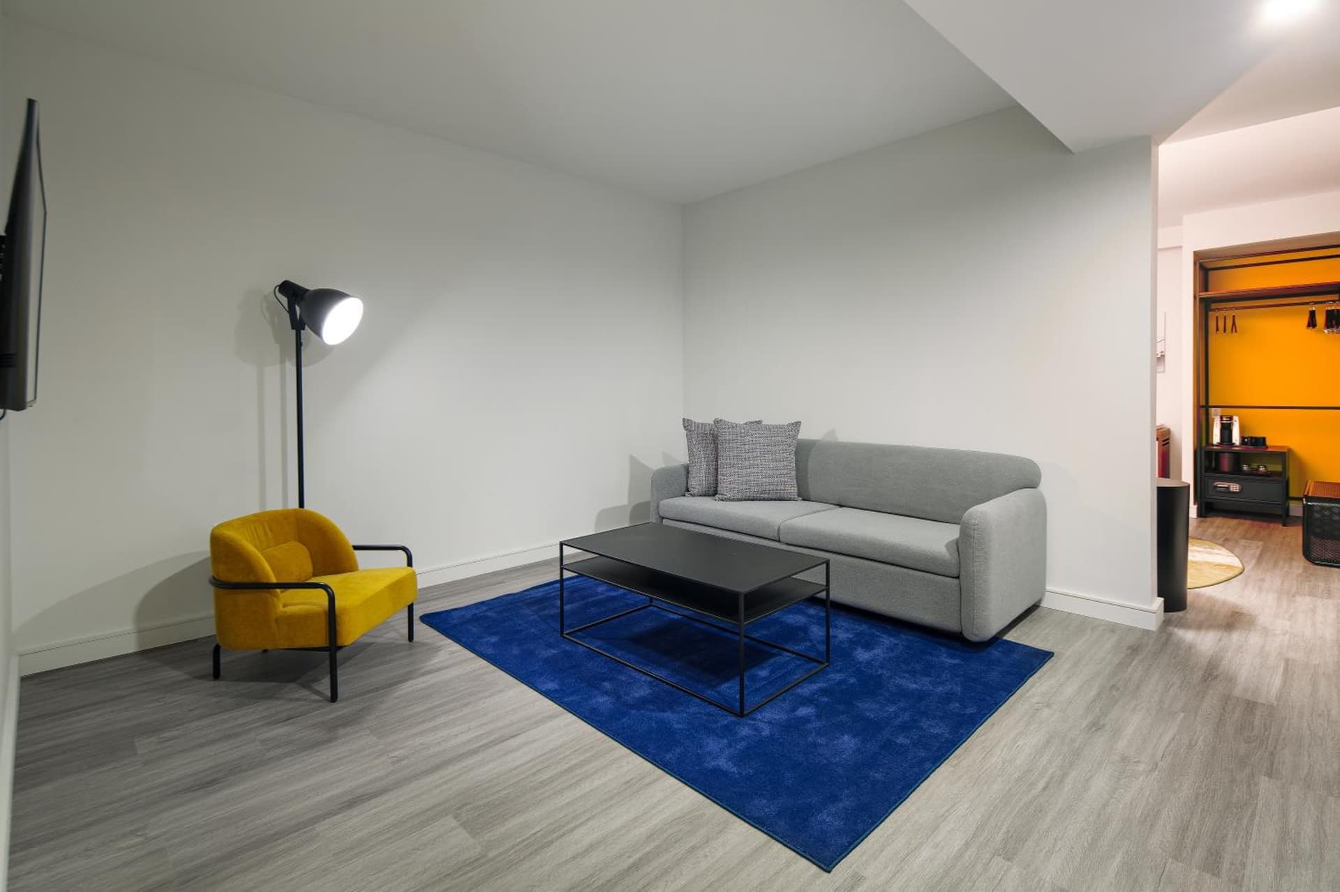 King Suite with Roll In Shower and Balcony - Mobility Accessible at Hotel Indigo Miami Brickell by IHG in Miami, FL