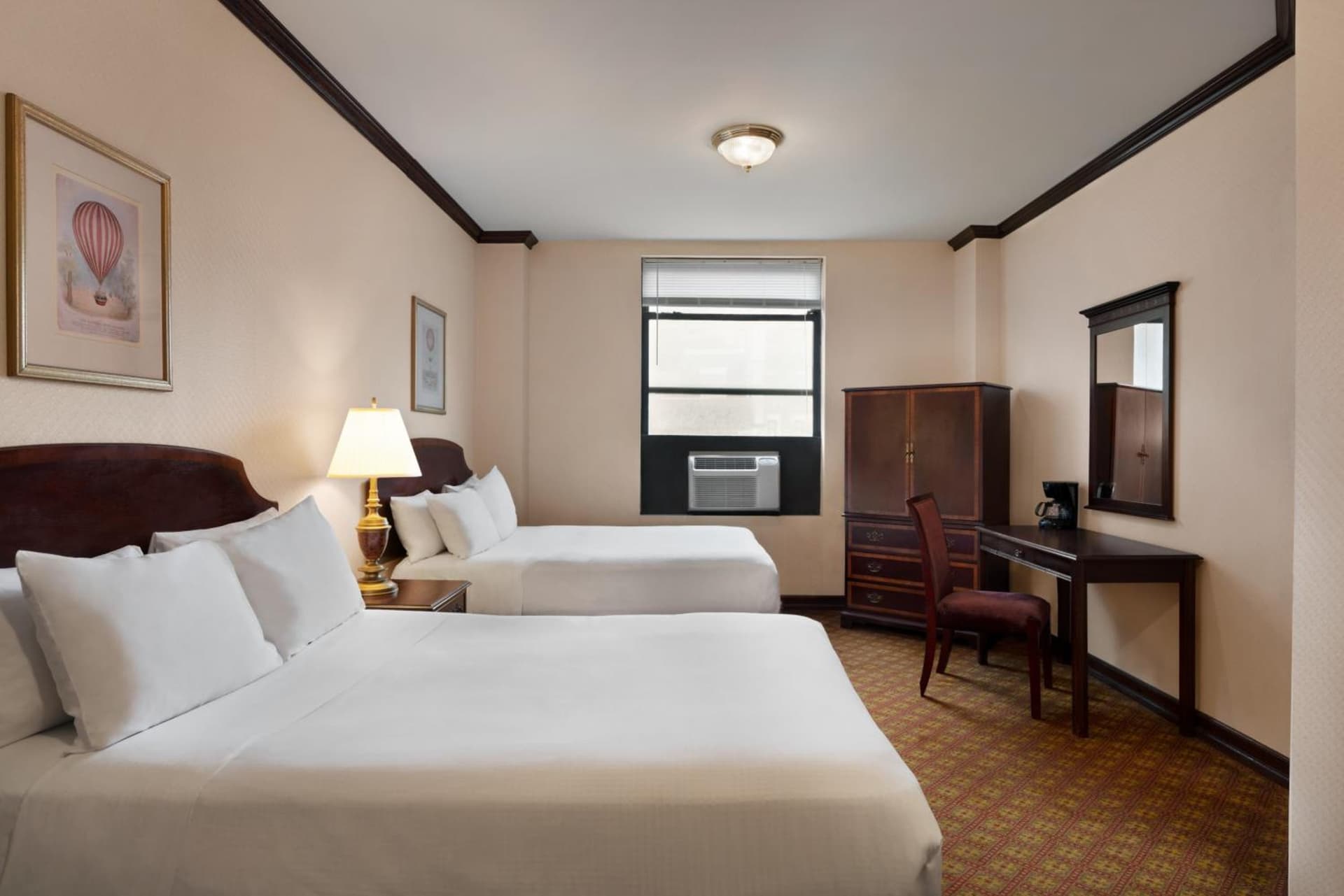 Bronze, 2 Full Beds at Night Hotel Broadway in New York, NY