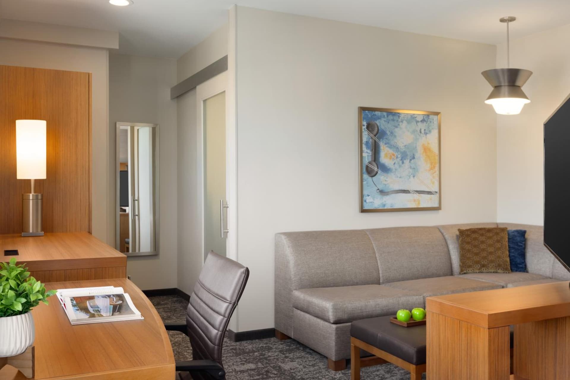 King Room with Sofa Bed and Accessible Tub - Disability Access at Hyatt Place Houston Downtown in Houston, TX