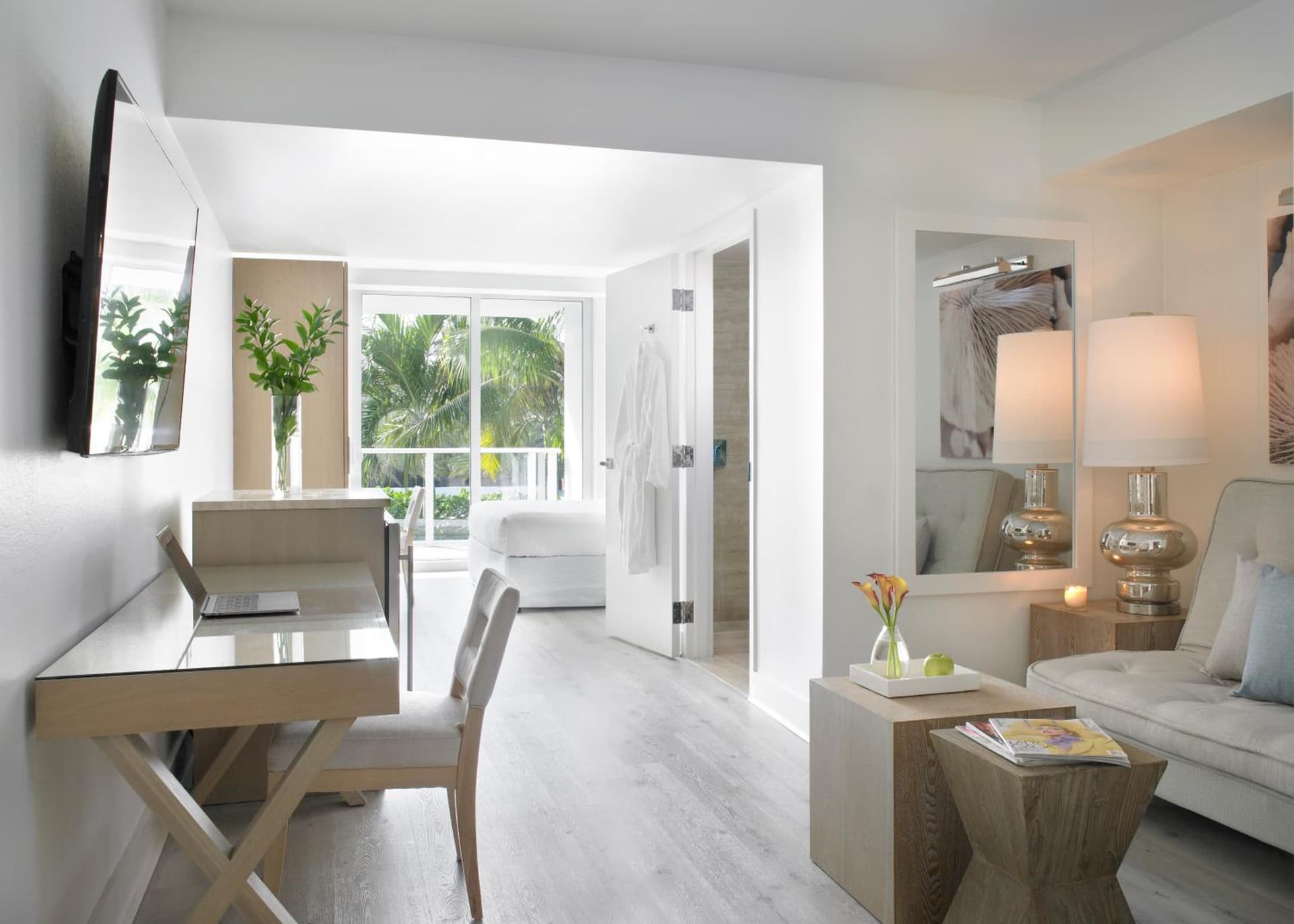 King Suite with Pool View at Grand Beach Hotel in Miami Beach, FL