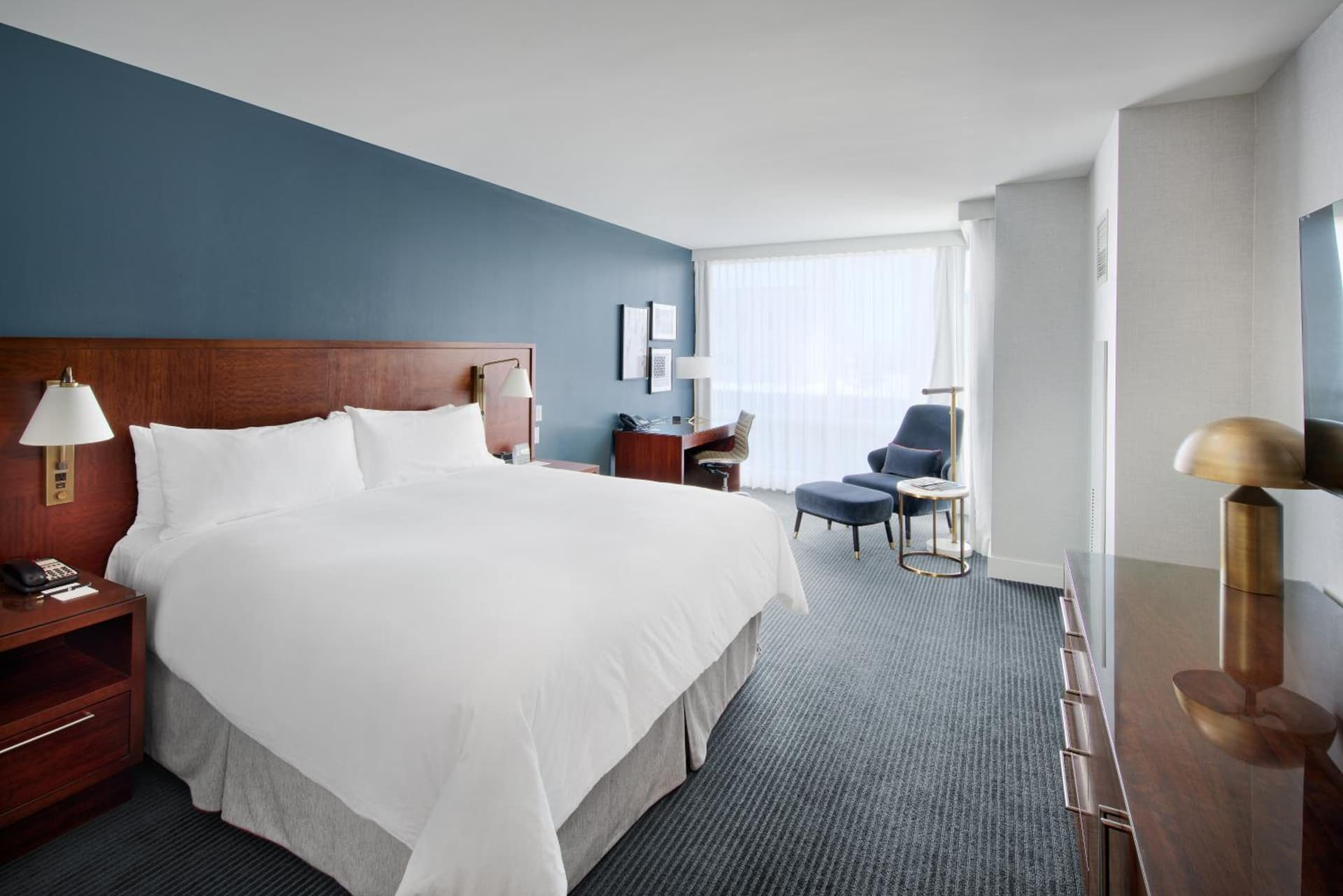 Classic King Room with Skyline view at InterContinental San Francisco by IHG in San Francisco, CA