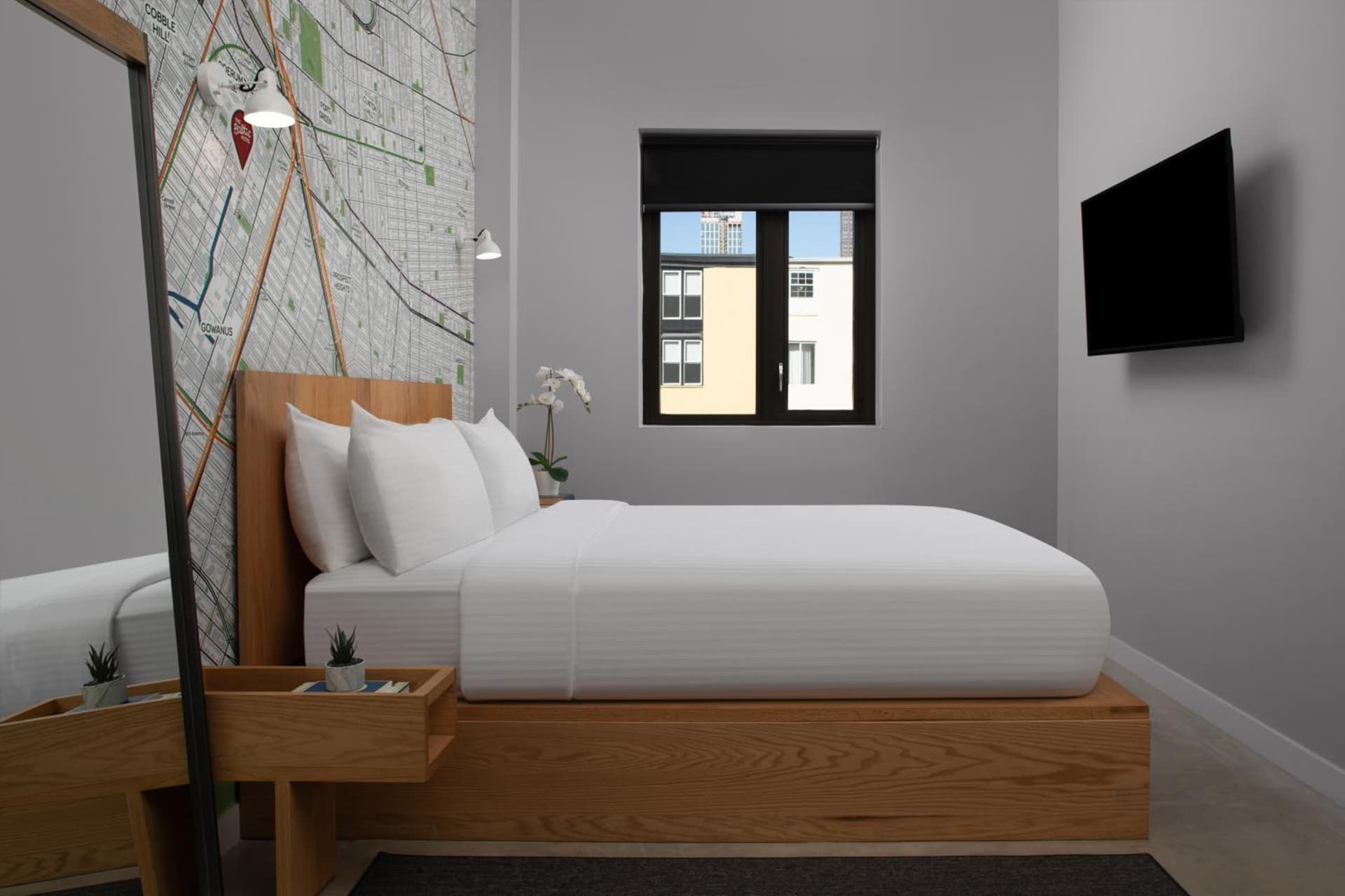 Queen Room at The Baltic Hotel in Brooklyn, NY