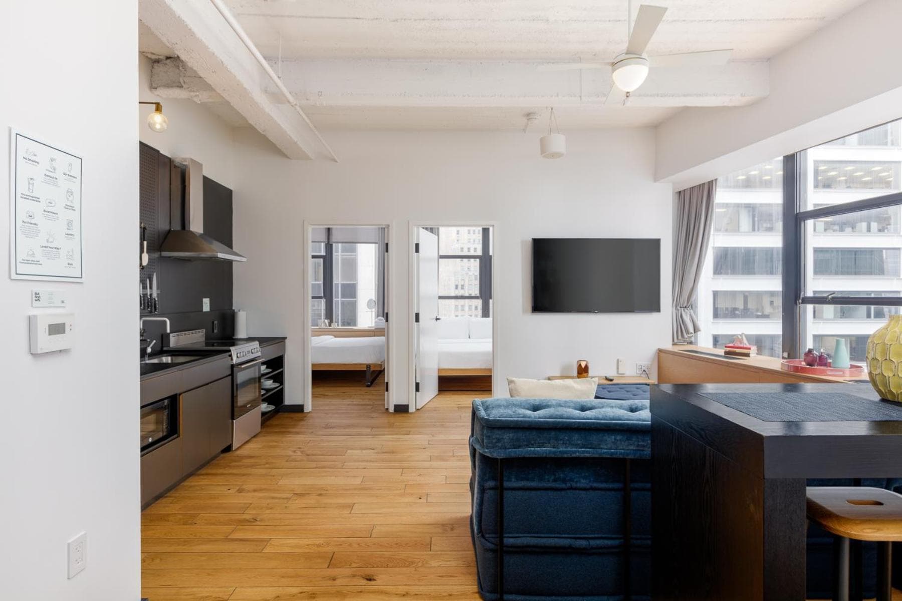 2 Bedroom Gourmet at Placemakr Wall Street in New York, NY