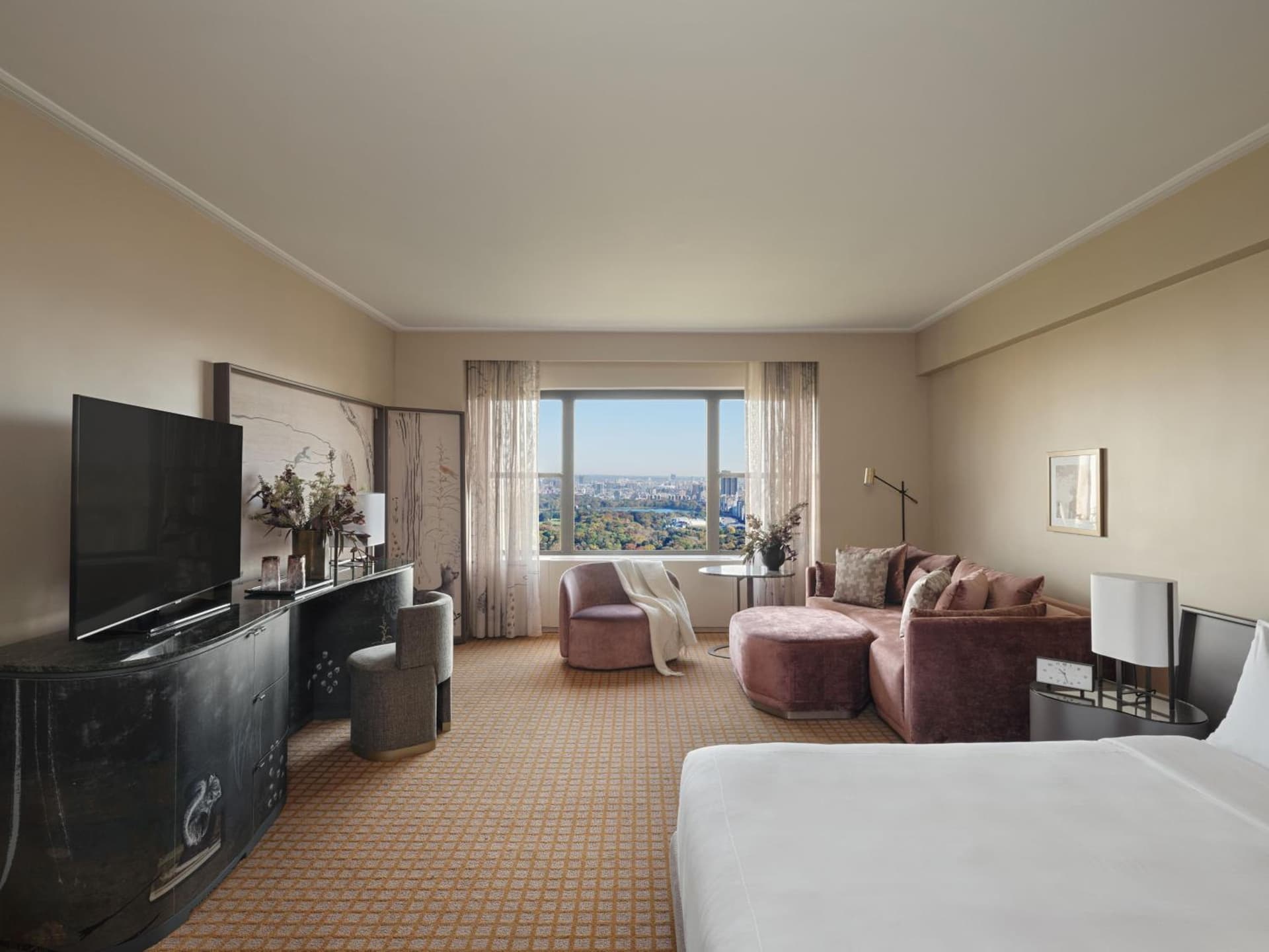 Panoramic Park View Studio Suite at Park Lane New York in New York, NY