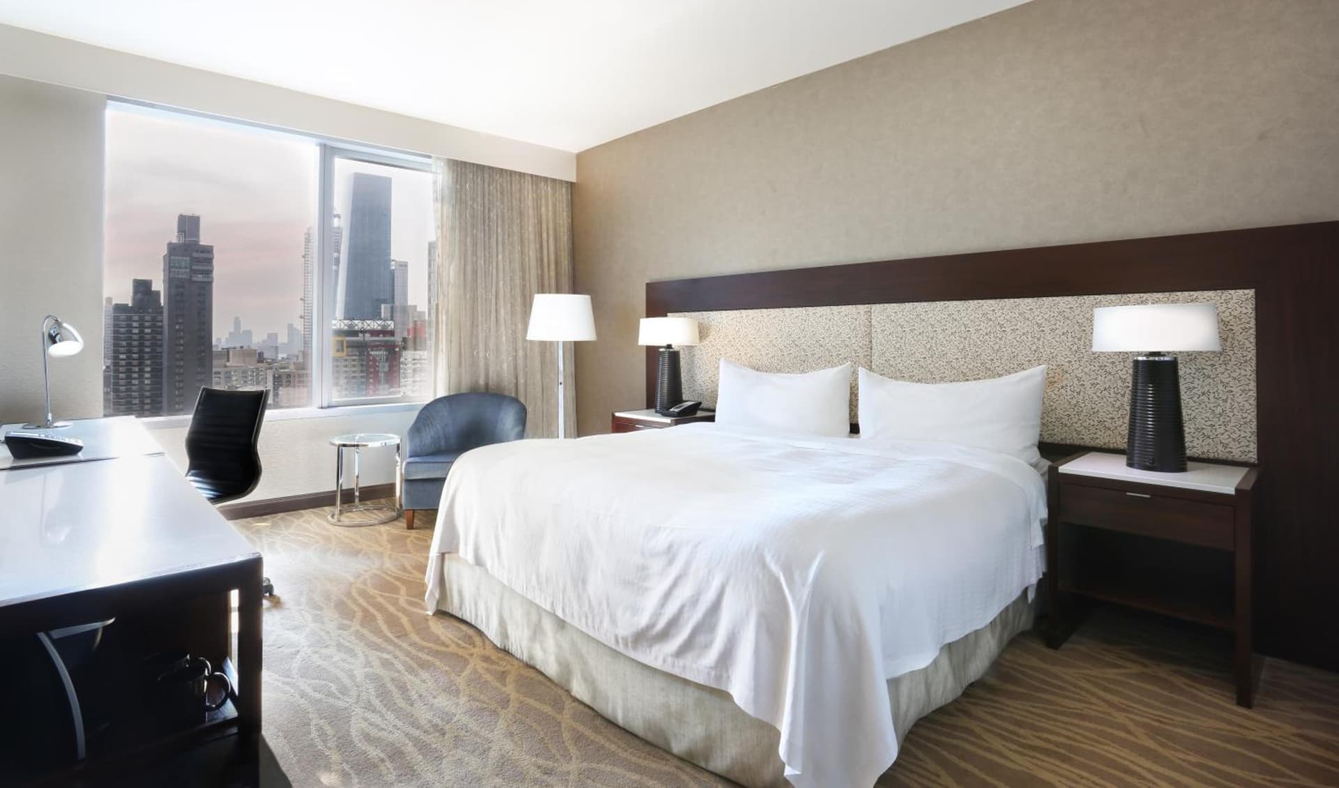 Premium King Room with Skyline View at InterContinental New York Times Square by IHG in New York, NY
