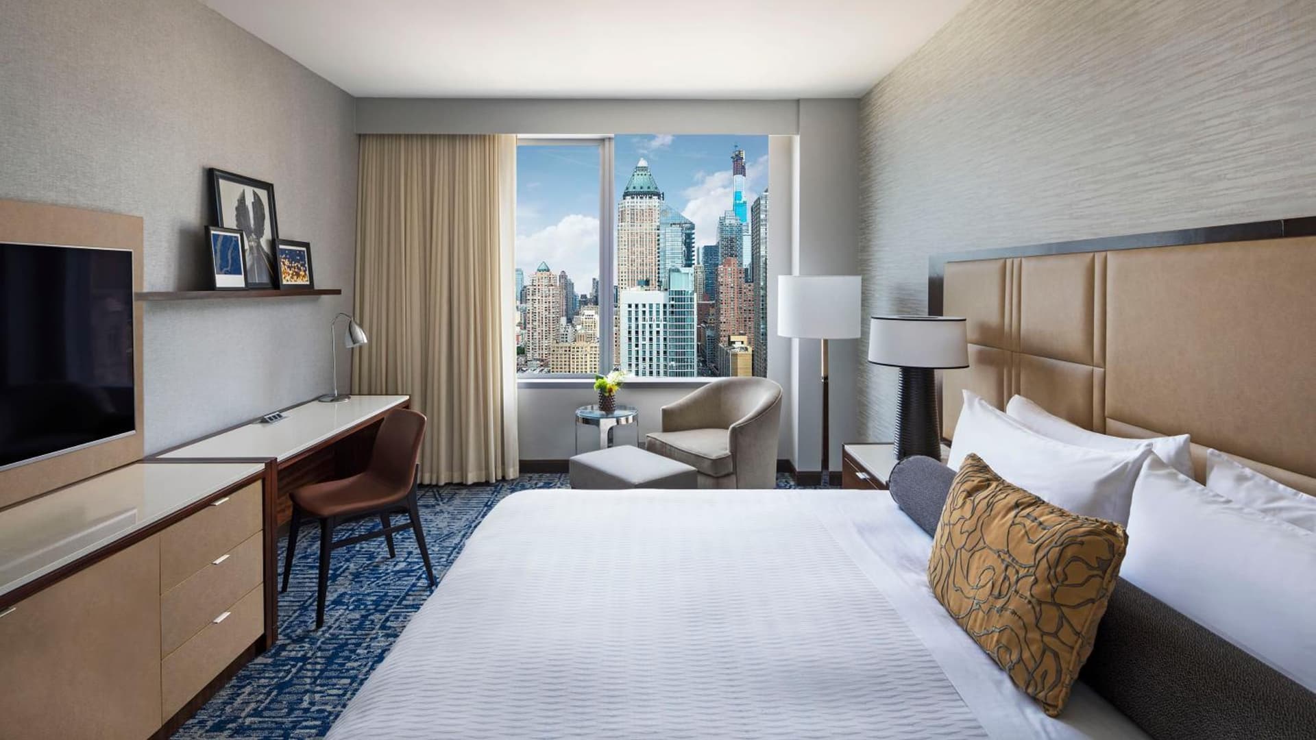 Classic King Room at InterContinental New York Times Square by IHG in New York, NY