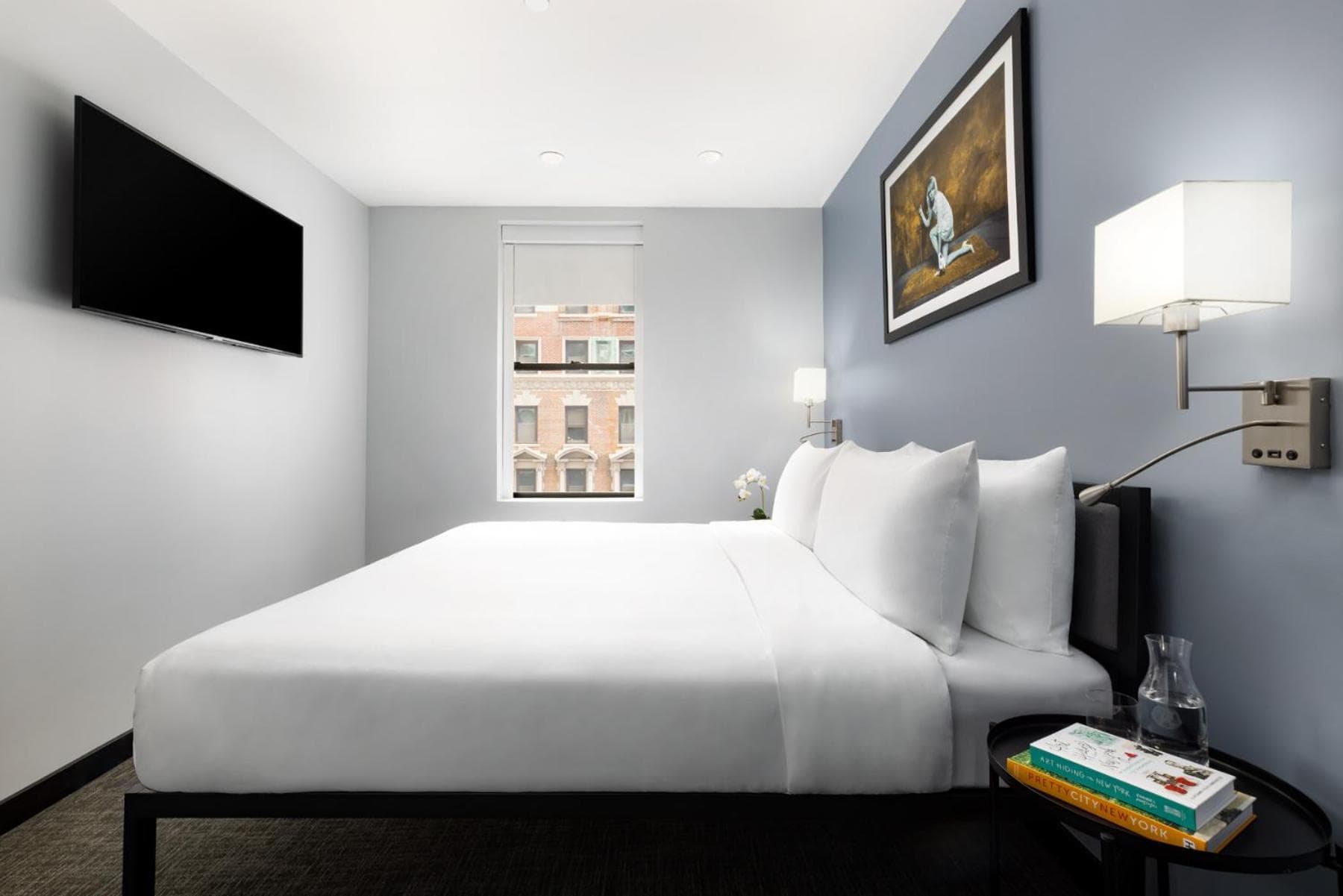 Full Bed at OYO Times Square in New York, NY