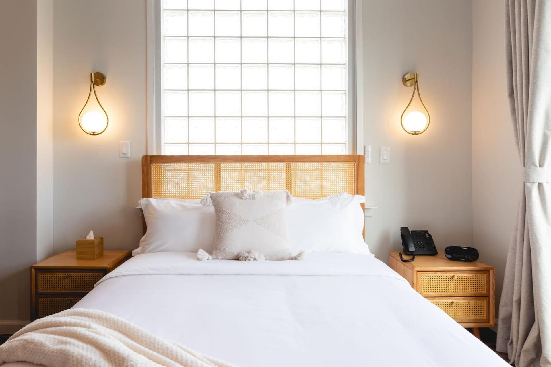 Deluxe Queen Studio  at The Modernist Hotel in Long Island City, NY