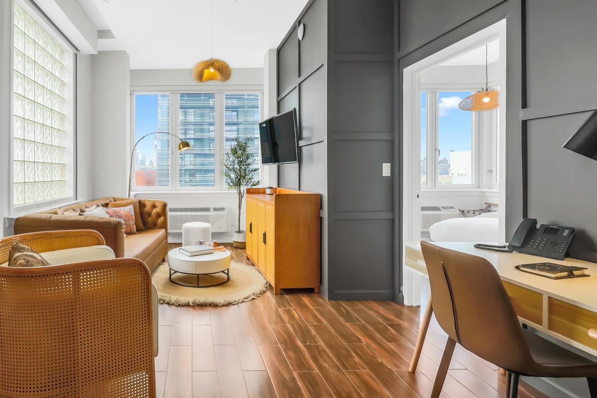 Superior Suite at The Modernist Hotel in Long Island City, NY