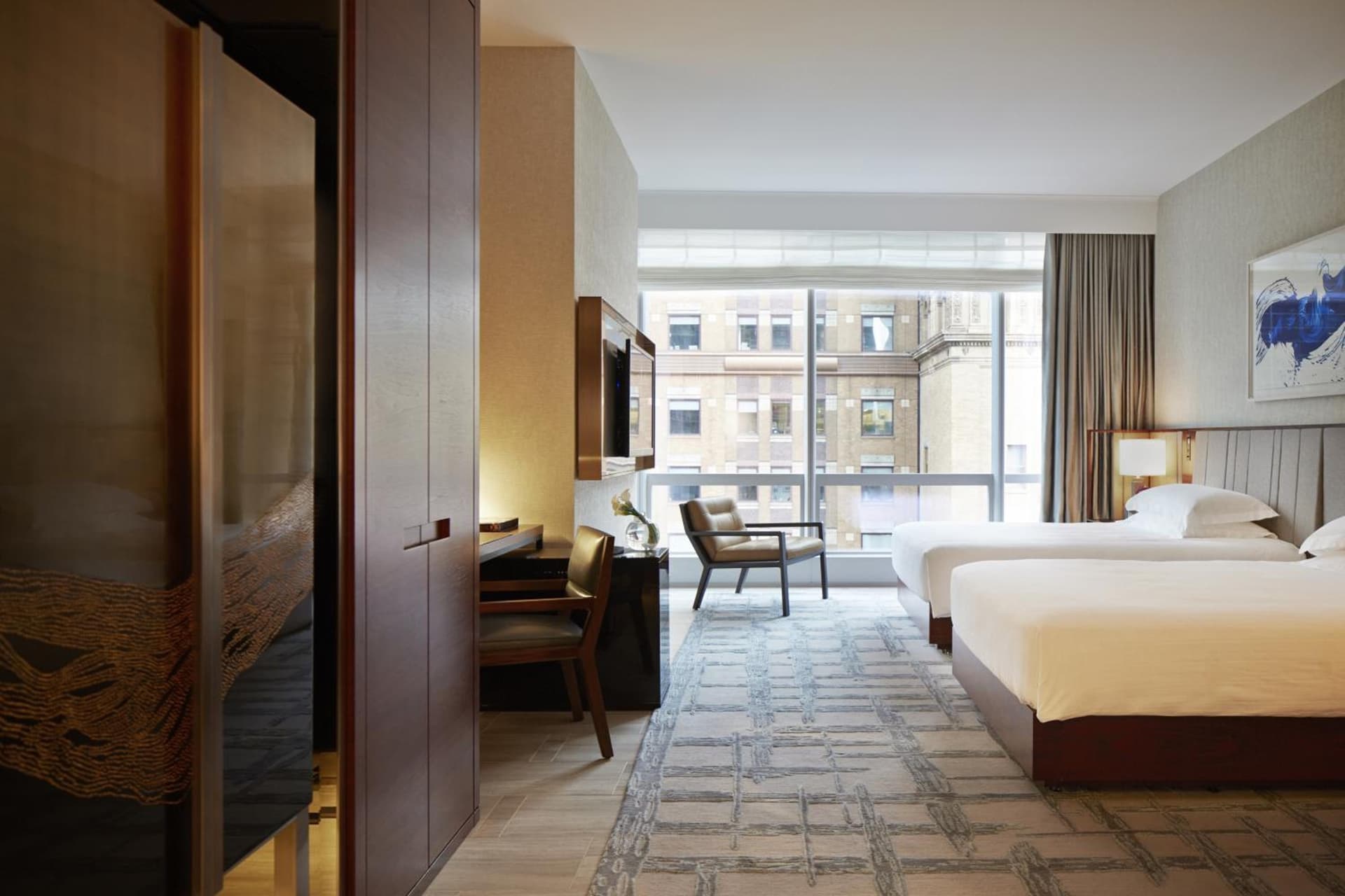 Double Room with Two Double Beds and City View  at Park Hyatt New York in New York, NY