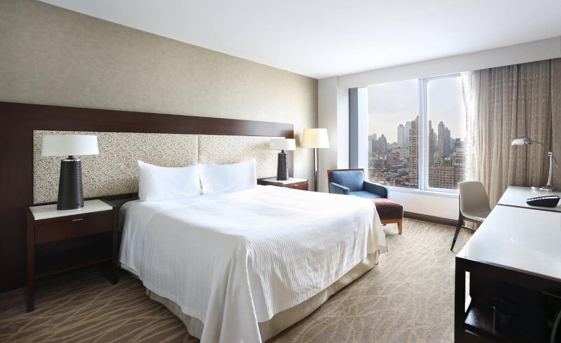 Premium King Room with Midtown View at InterContinental New York Times Square by IHG in New York, NY