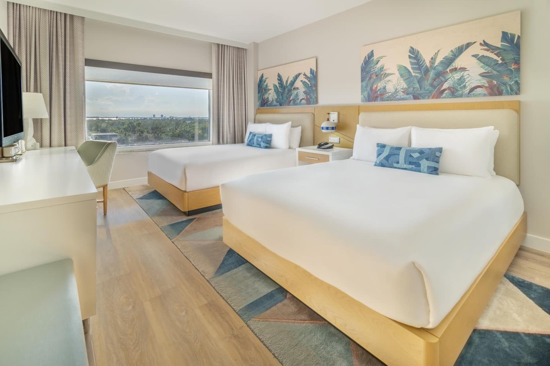 Two Queen Beds at Radisson Resort Miami Beach in Miami Beach, FL