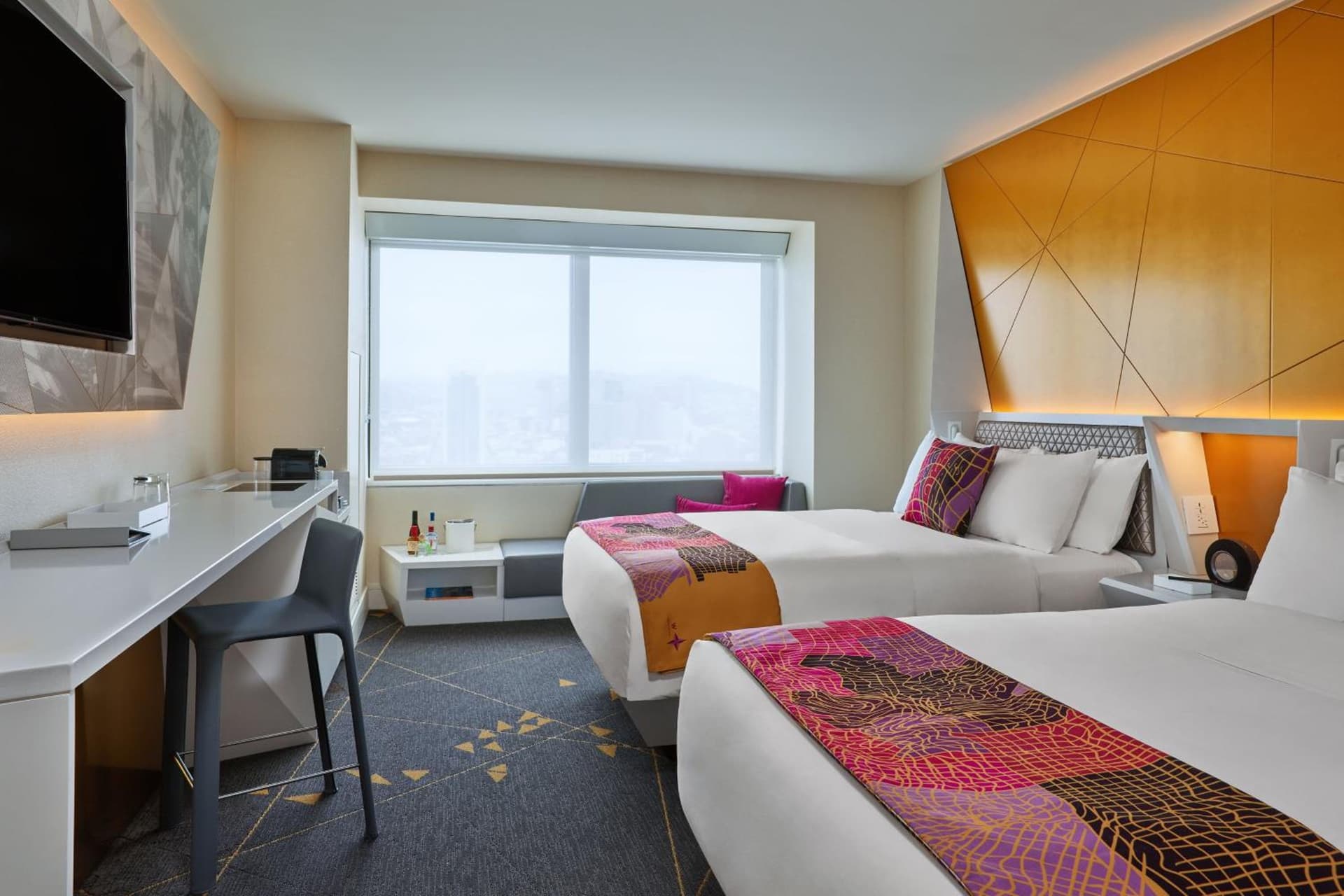 Standard Double Room with Two Double Beds at W San Francisco in San Francisco, CA
