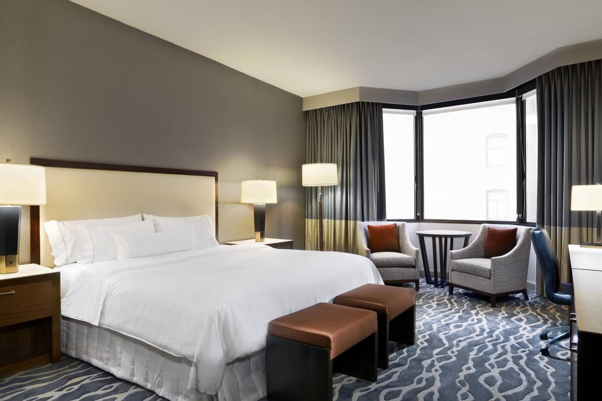 Deluxe King Room with Adapted Tub - Mobility and Hearing Accessible at The Westin St. Francis San Francisco on Union Square in San Francisco, CA